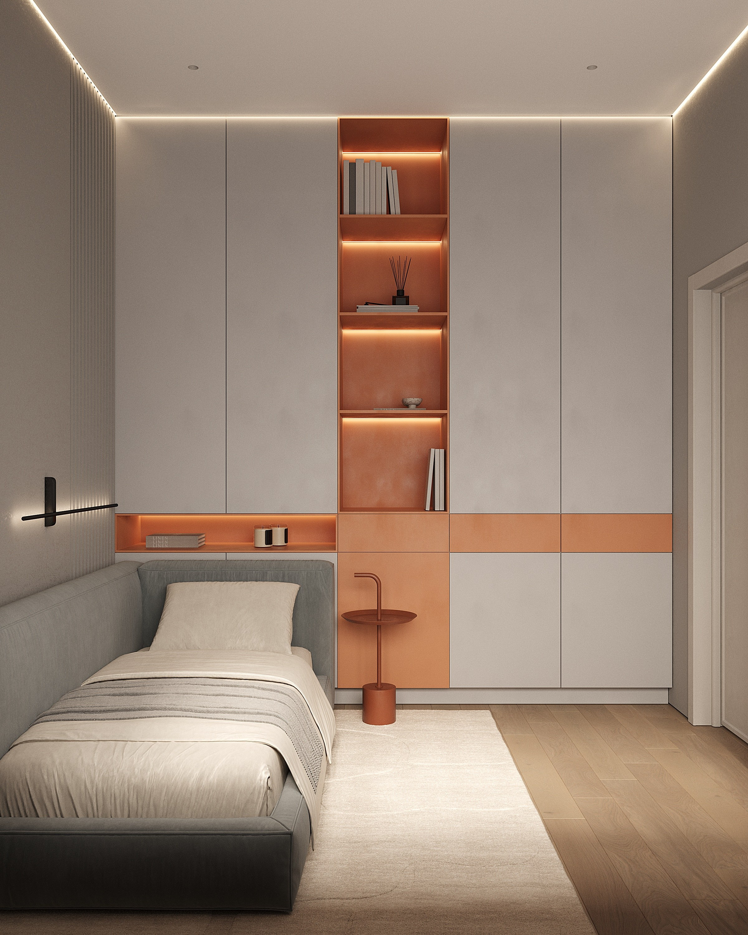 ЖК Символ 62 кв.м, г. Санкт-Петербург. 3d визуализатор Анастасия Науменко