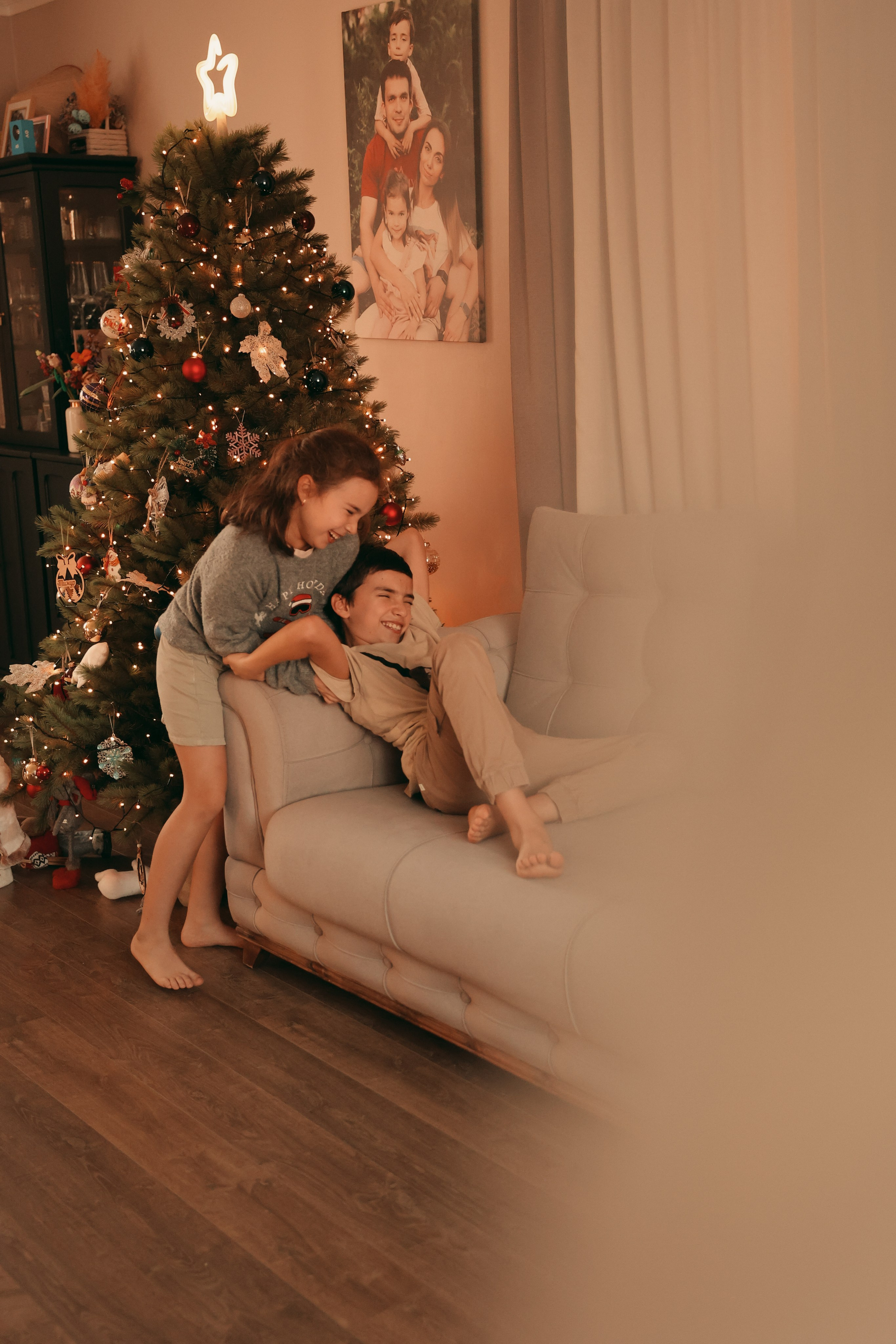 Новогоднее печенье всей семьей. Ваш семейный newborn и lifestyle фотограф в СПБ Наталья Журавлева