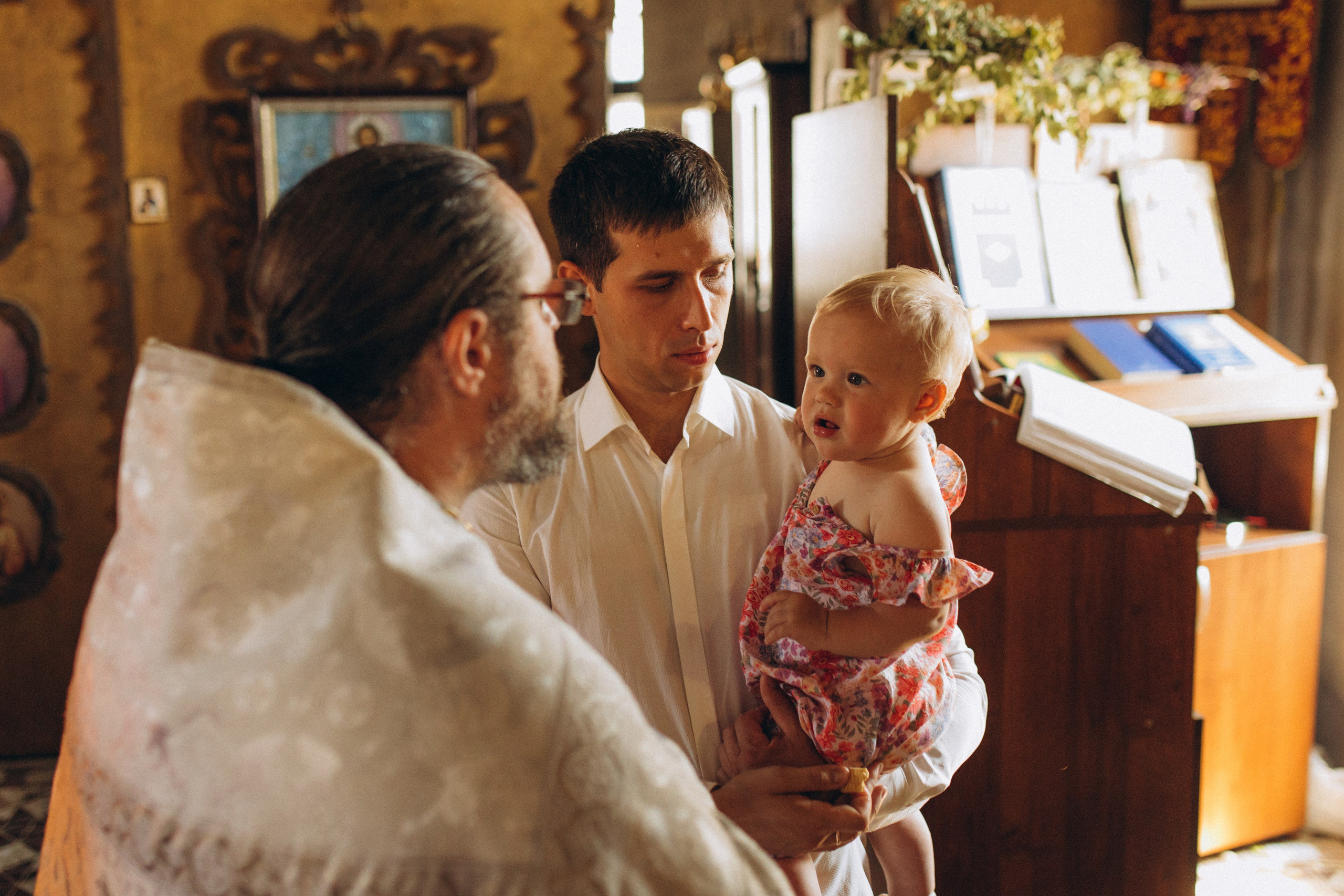 Крещение Марии. Семейный фотограф в Обнинске