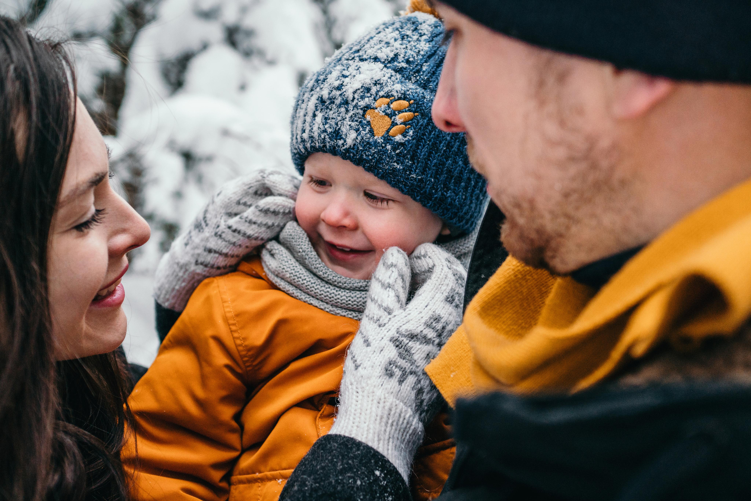Фотосессия в зимнем лесу в Санкт-Петербурге. Семейный и детский фотограф в Санкт-Петербурге Наталья Григорьева