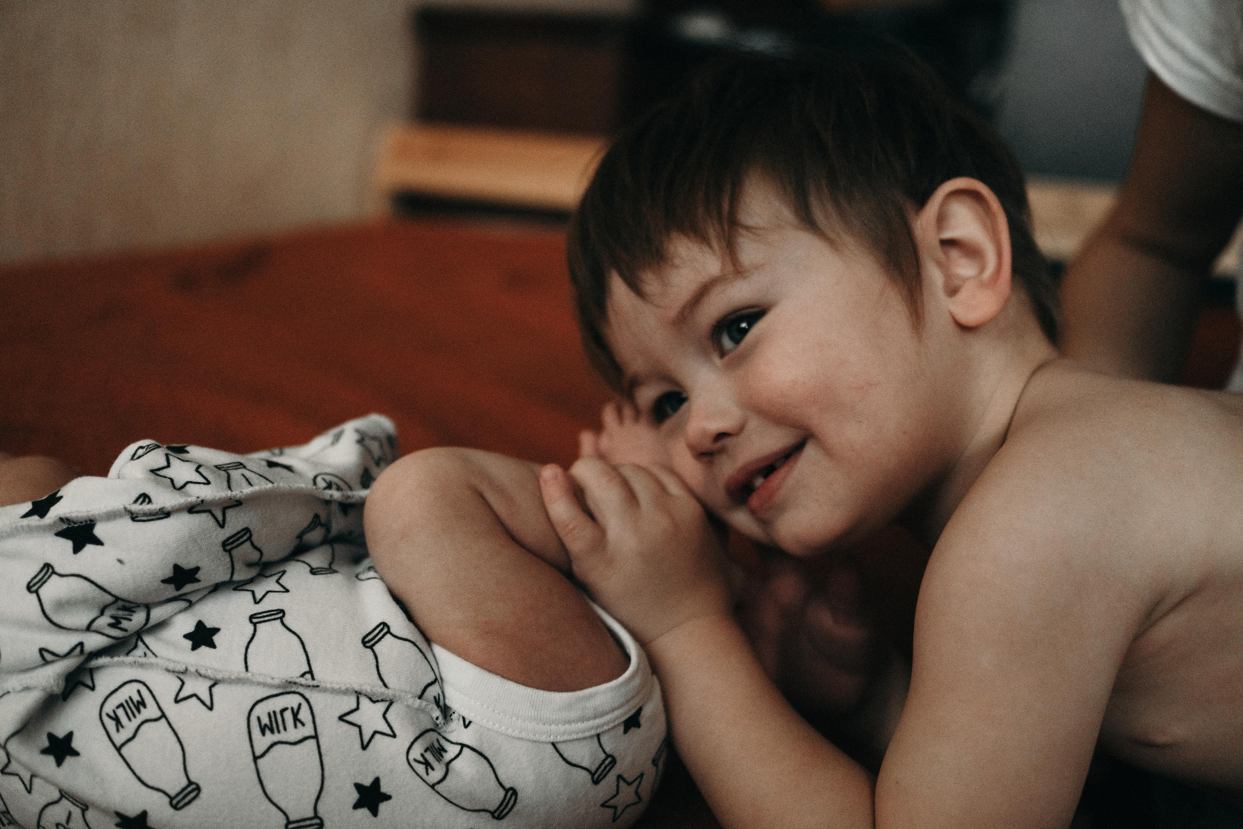 Семейная фотосессия в домашних условиях. Семейный и детский фотограф в Санкт-Петербурге Наталья Григорьева