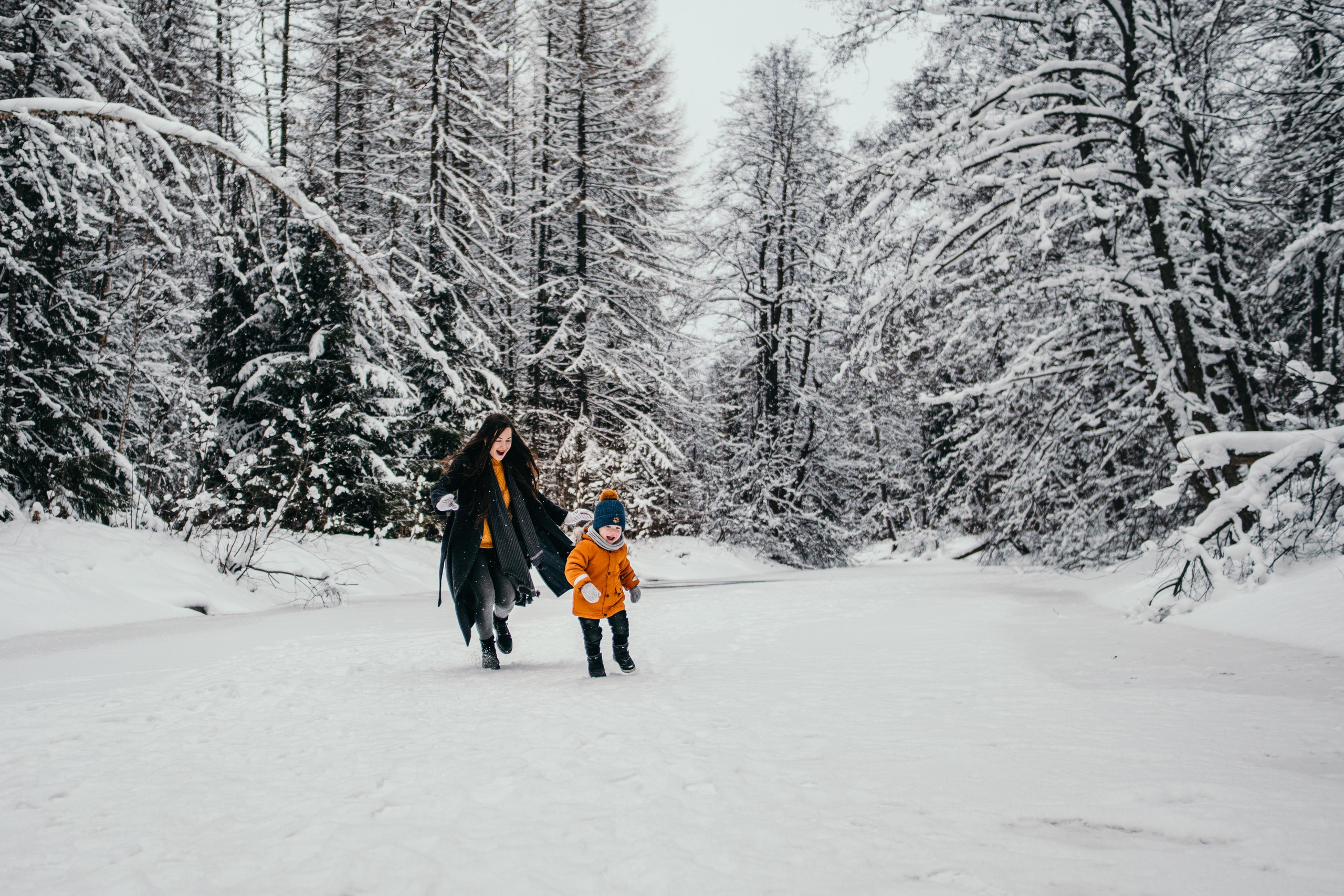 Фотосессия в зимнем лесу в Санкт-Петербурге. Семейный и детский фотограф в Санкт-Петербурге Наталья Григорьева