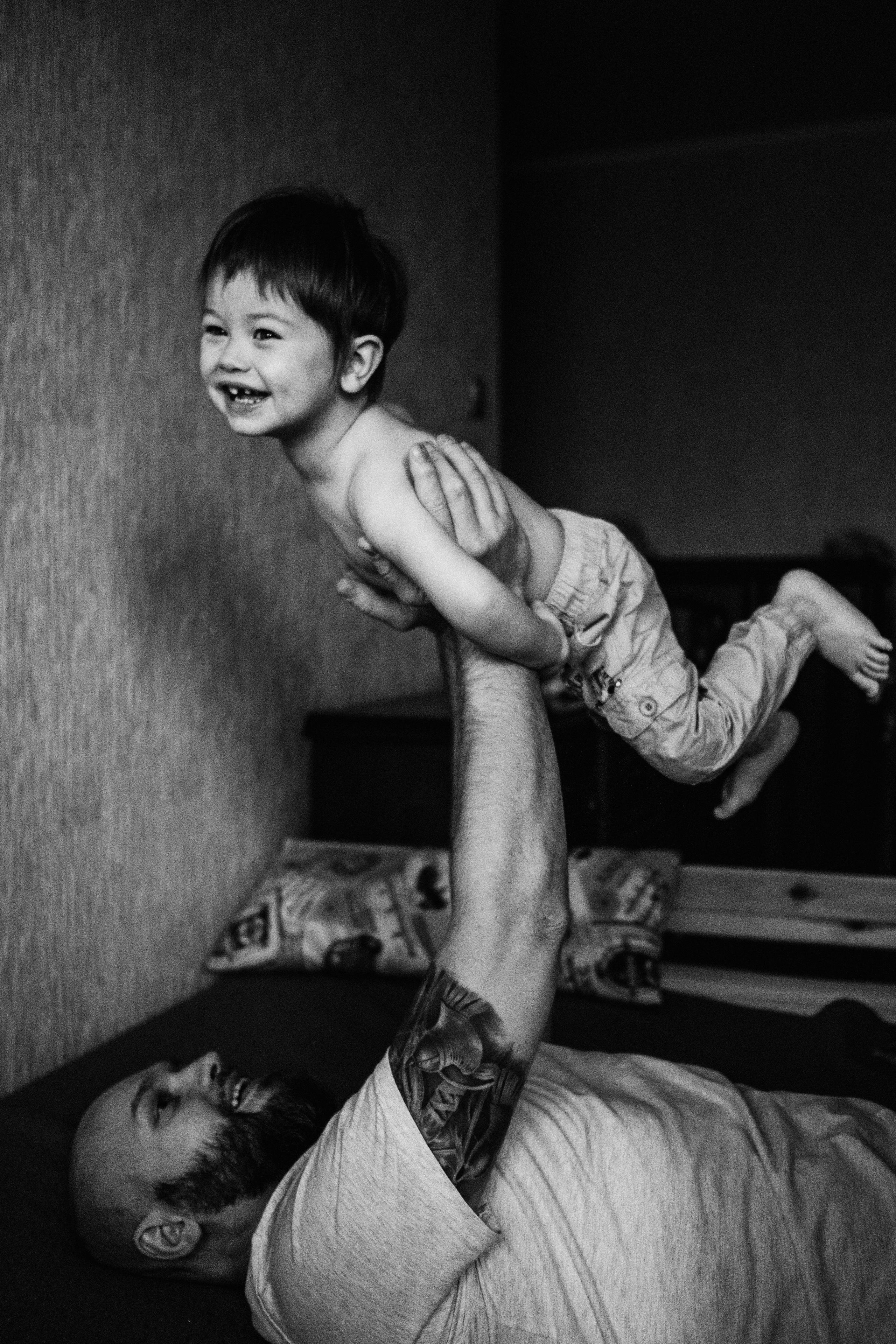 Семейная фотосессия в домашних условиях. Семейный и детский фотограф в Санкт-Петербурге Наталья Григорьева