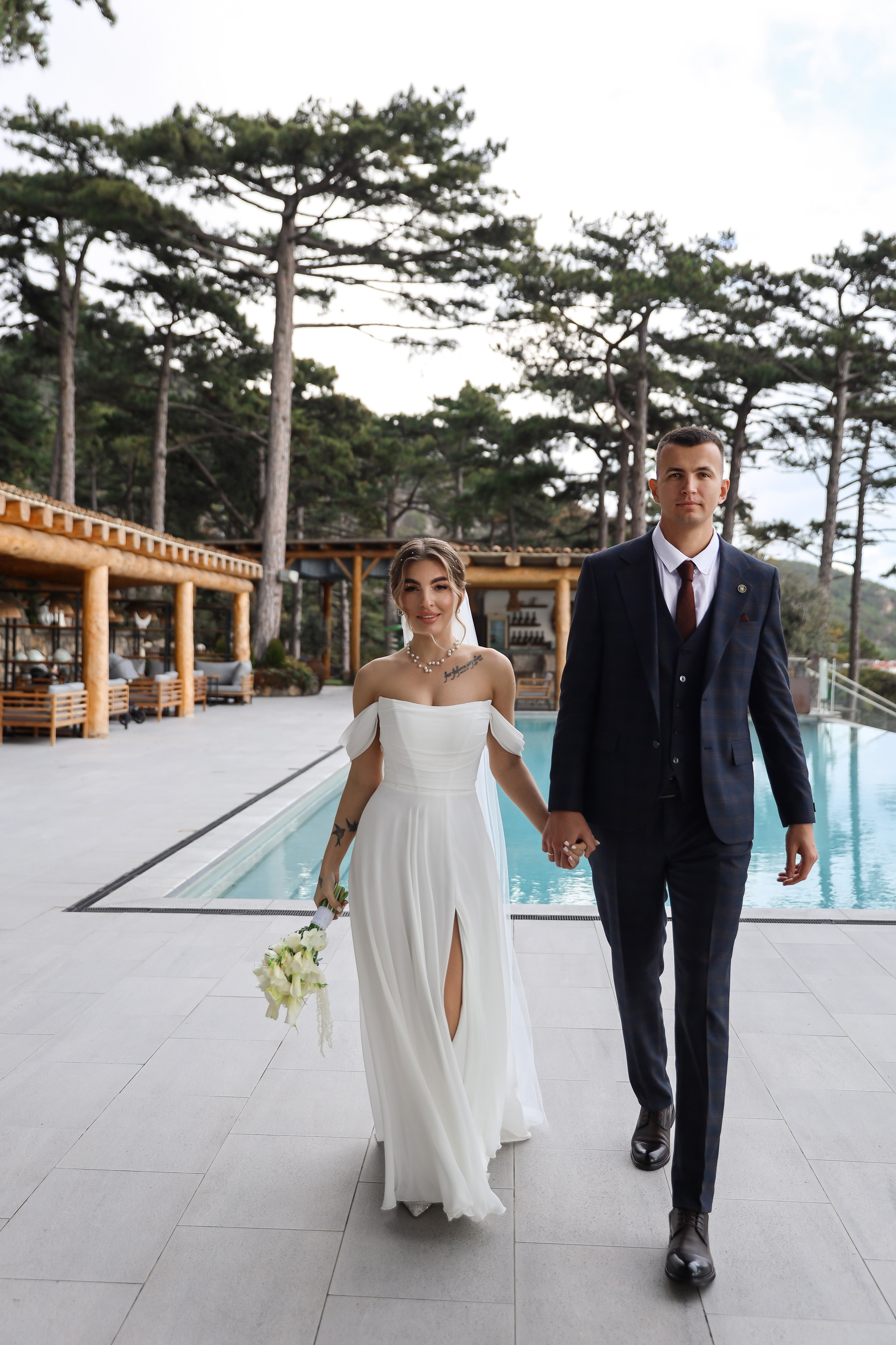 Свадебная съемка в Бутик- отеле MODUS. Анастасия и Виталий.2026. Свадебный фотограф в Крыму