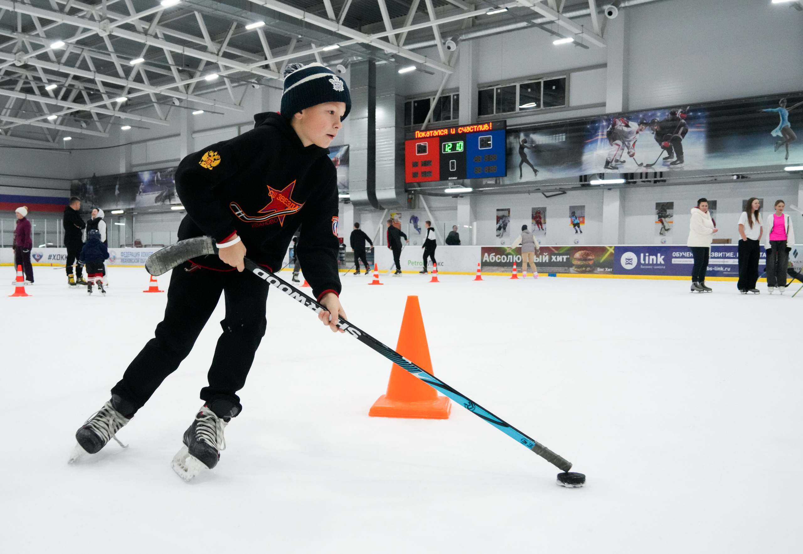 День хоккея. Спортивный и репортажный фотограф в Иваново Сергей Силкин