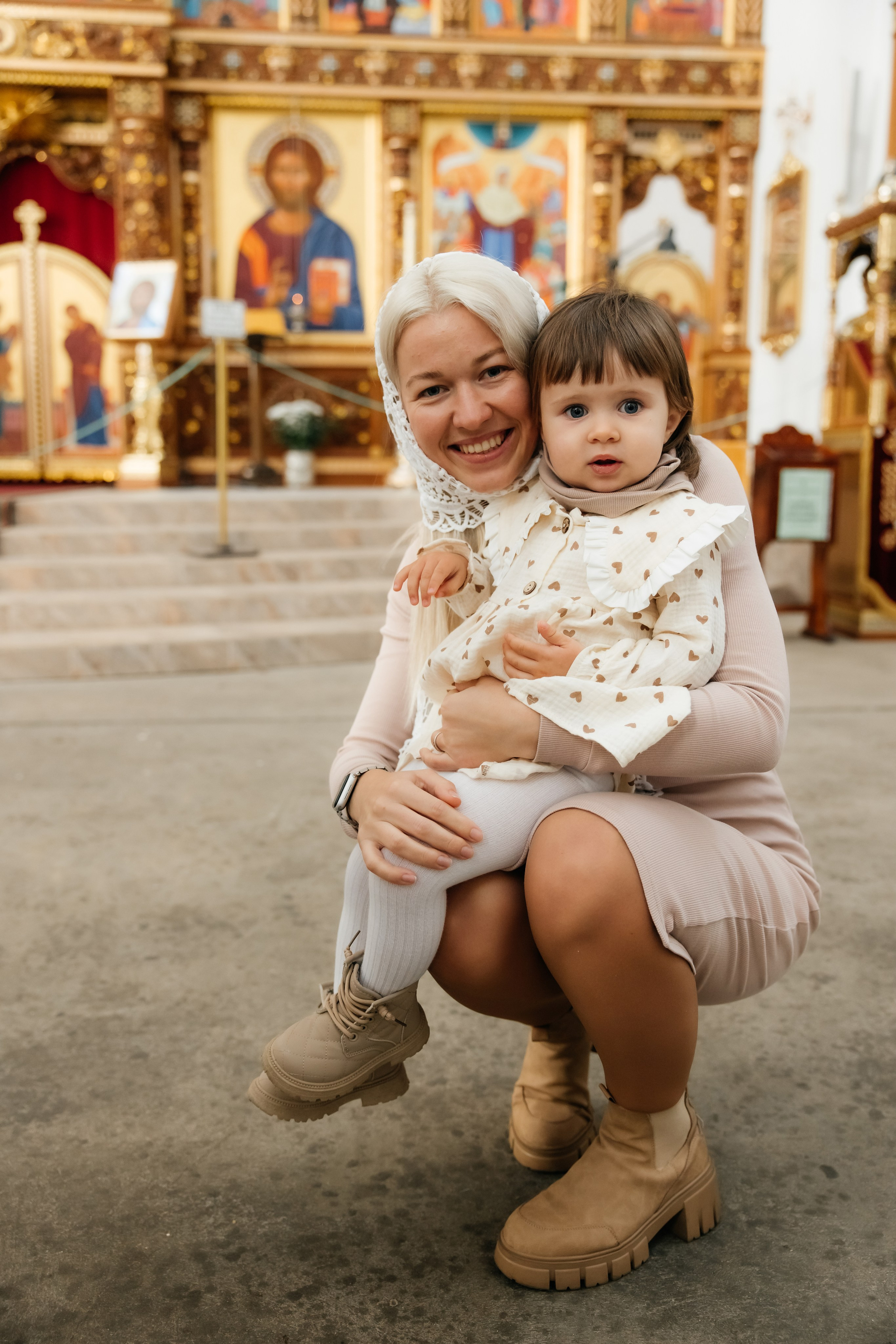 Крещение Мирославы. Храм иконы Божьей Матери «Всех скорбящих Радость». Фотограф ВИКА МЕДУЗА