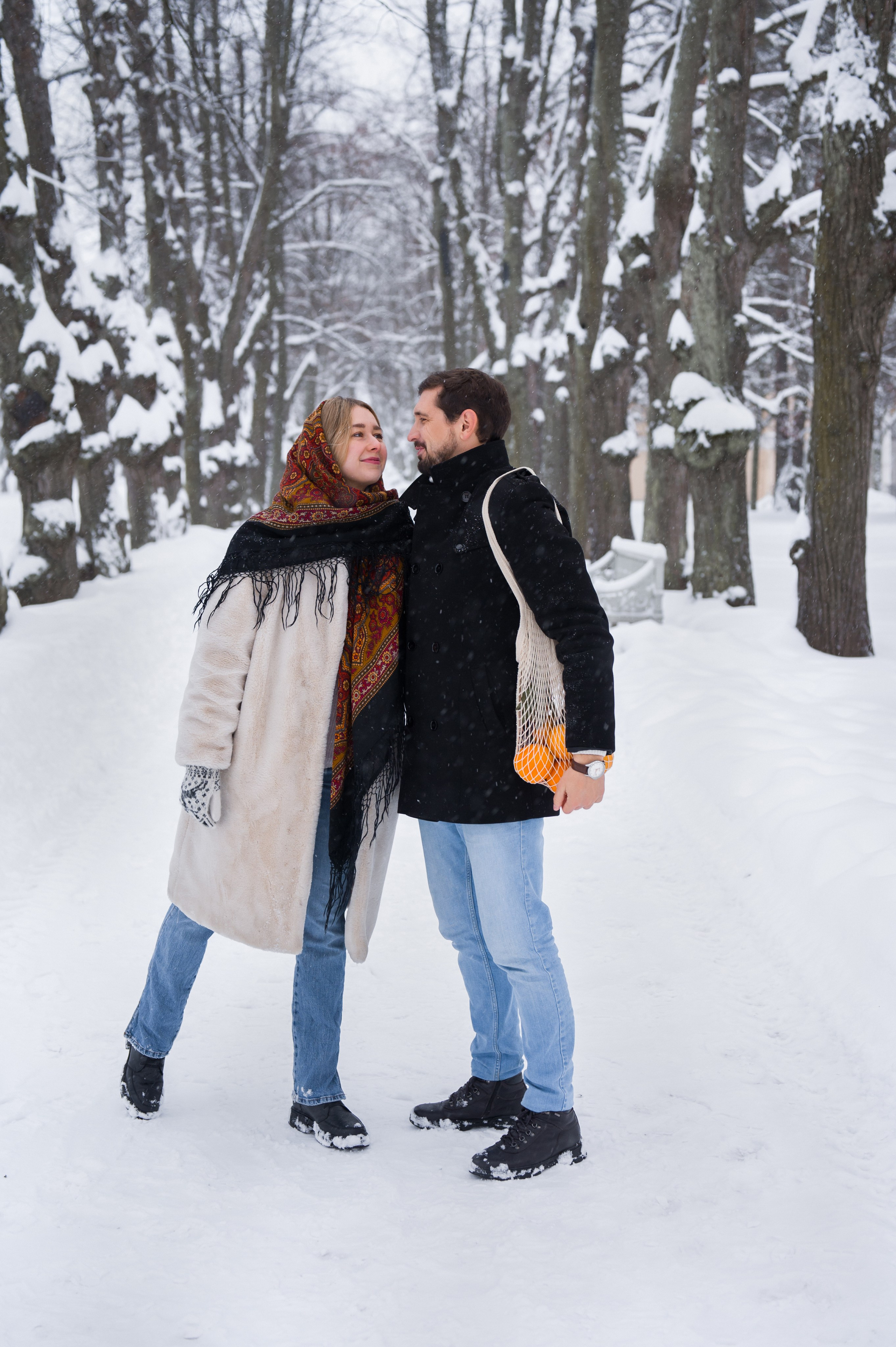 Зимняя фотосессия. Фотограф Юлия Кондратьева