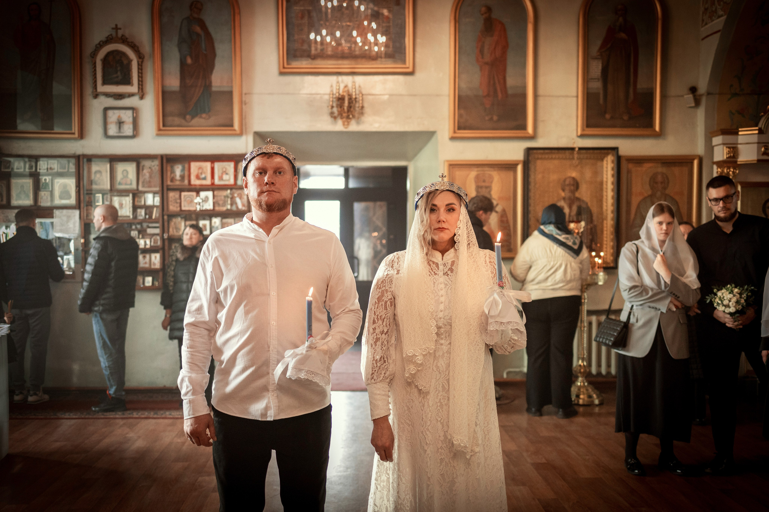 Таинство Венчания Юрия и Екатерины. ТОП Фотограф на Крещение и Венчание Железногорск Алексей Мещеряков