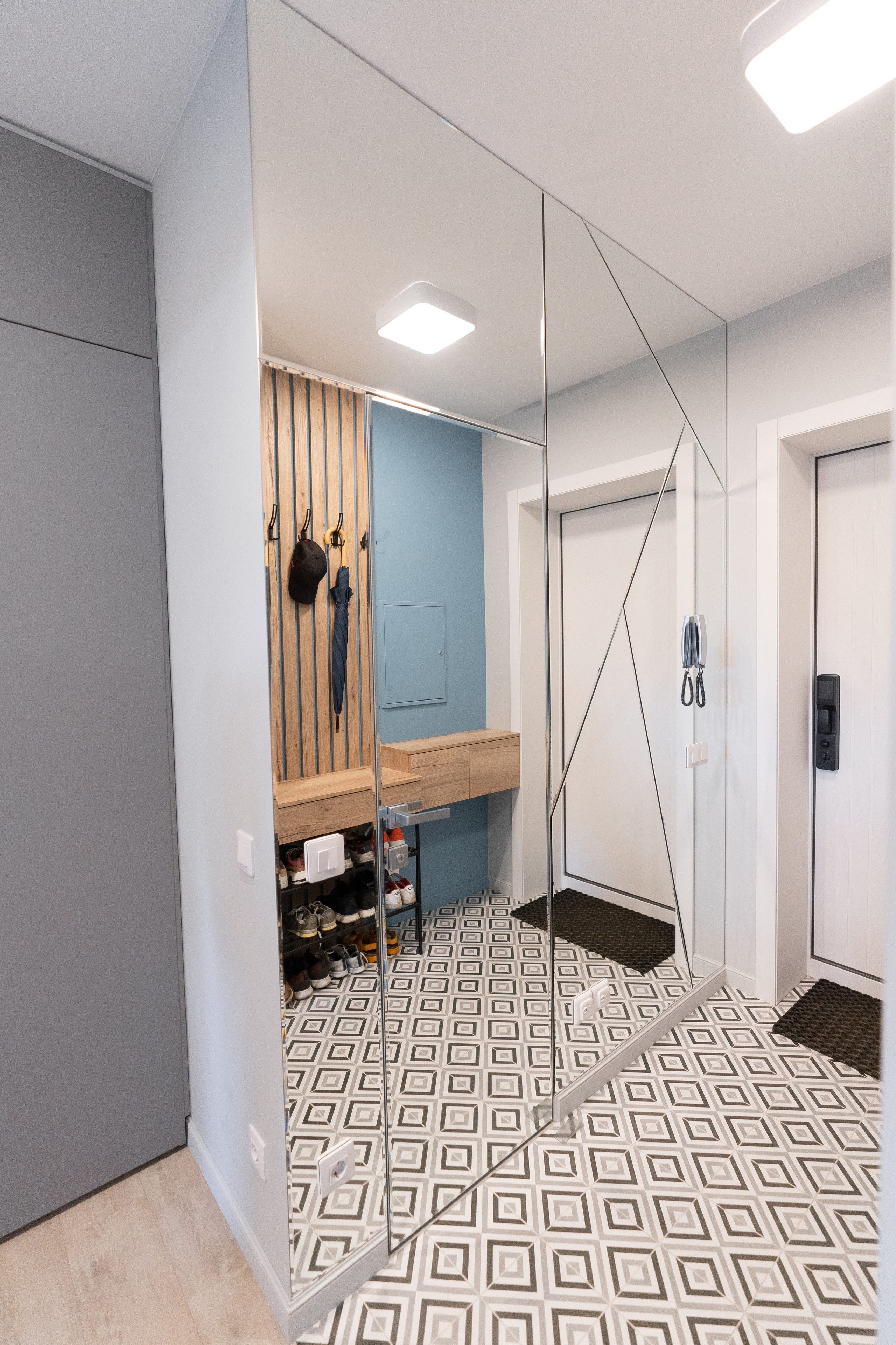 Яркая атмосферная квартира с изюминкой спальня-гостиная. Батракова Наталья дизайнер интерьеров Санкт-Петербург Москва Архангель