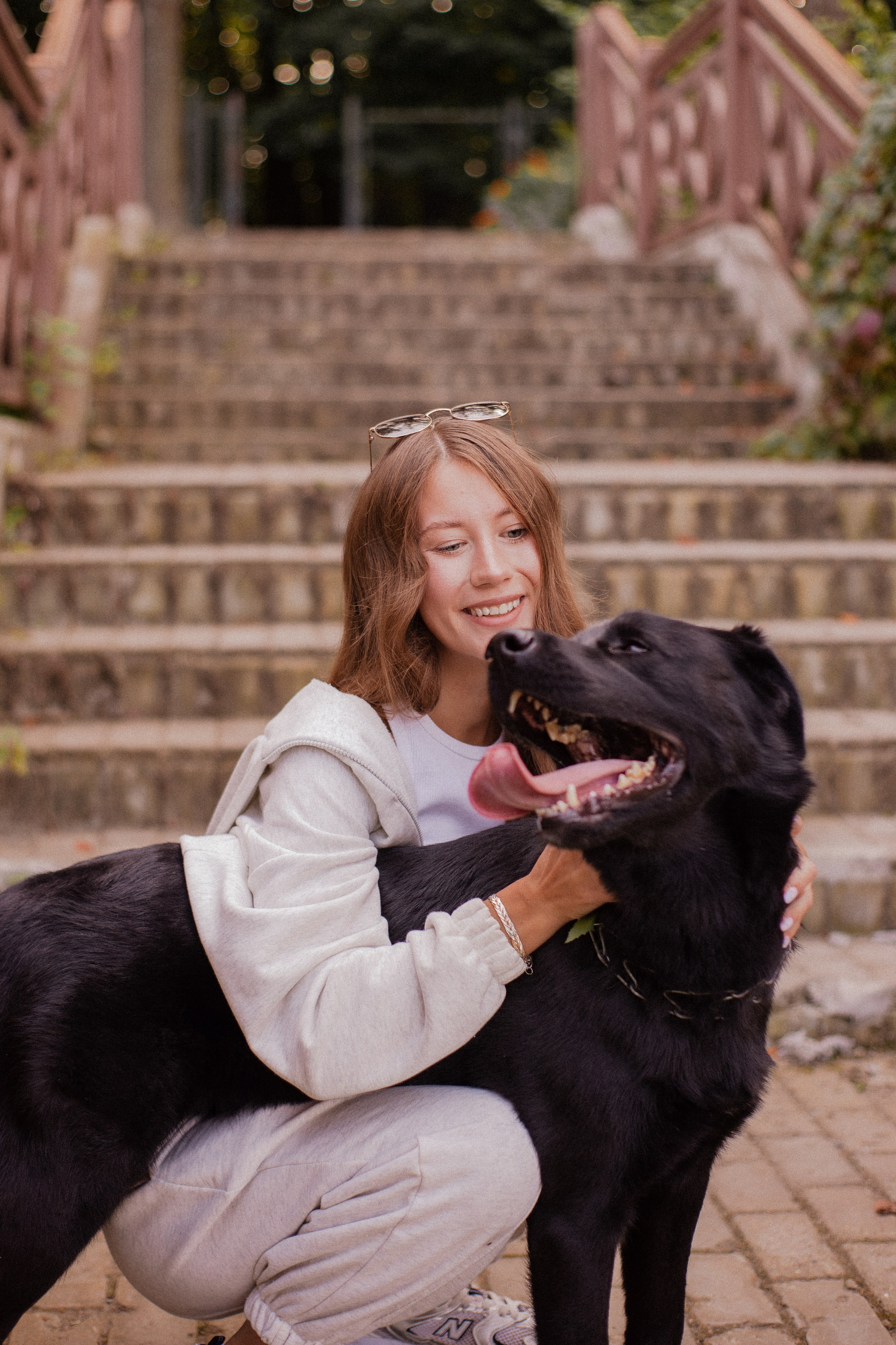 Анна и Лаки. Фотограф-анималист Мария Баркевич | Москва