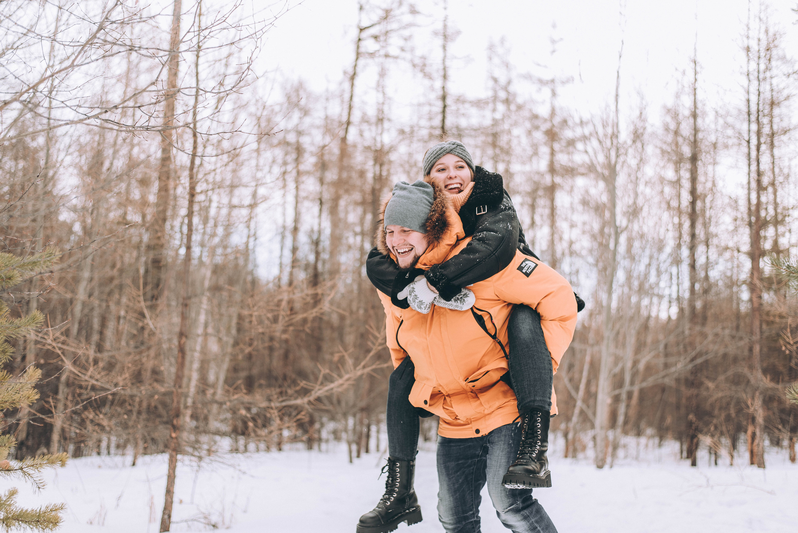 Вася и Даша (зимние). Свадебный и семейный фотограф в Чите Юлия Оранская