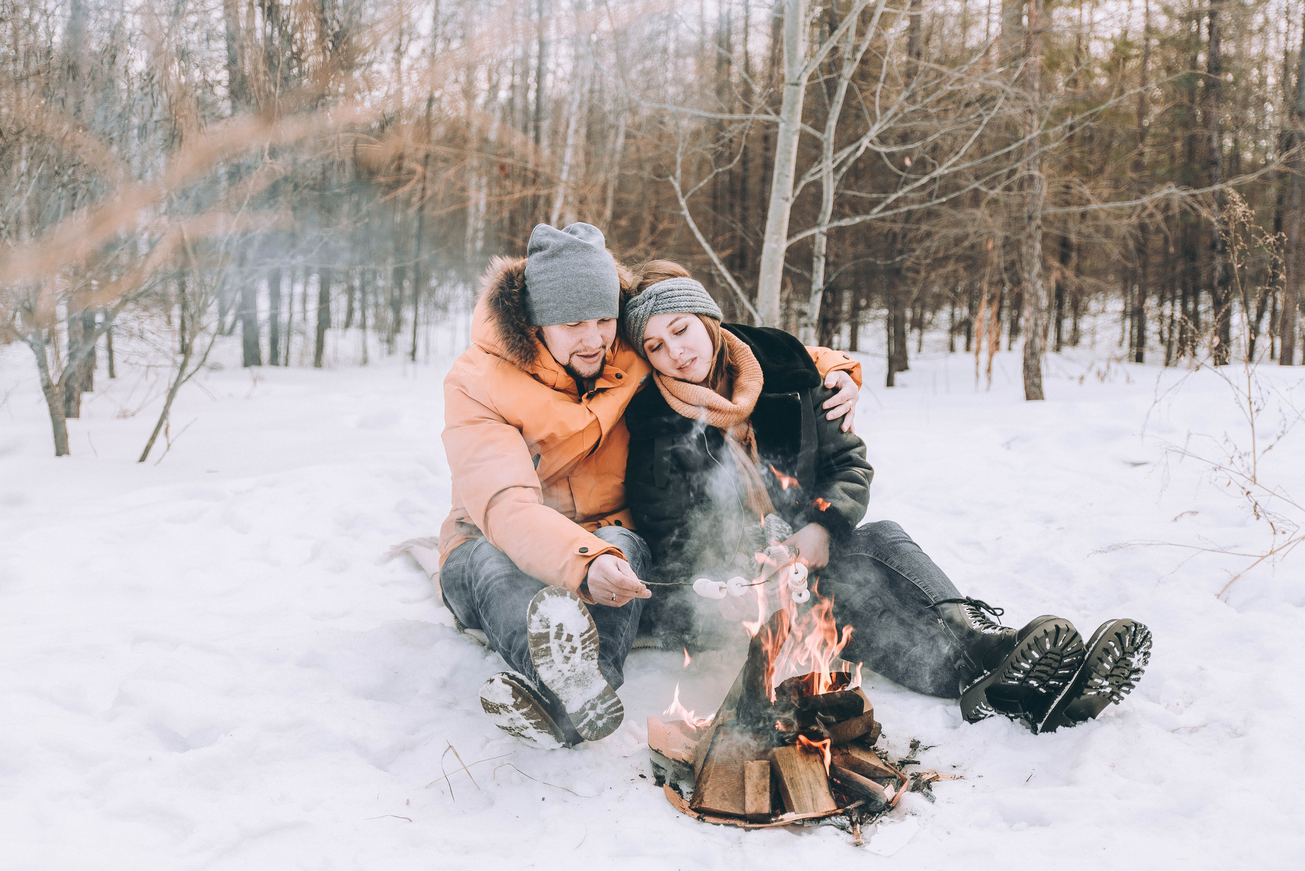 Вася и Даша (зимние). Свадебный и семейный фотограф в Чите Юлия Оранская