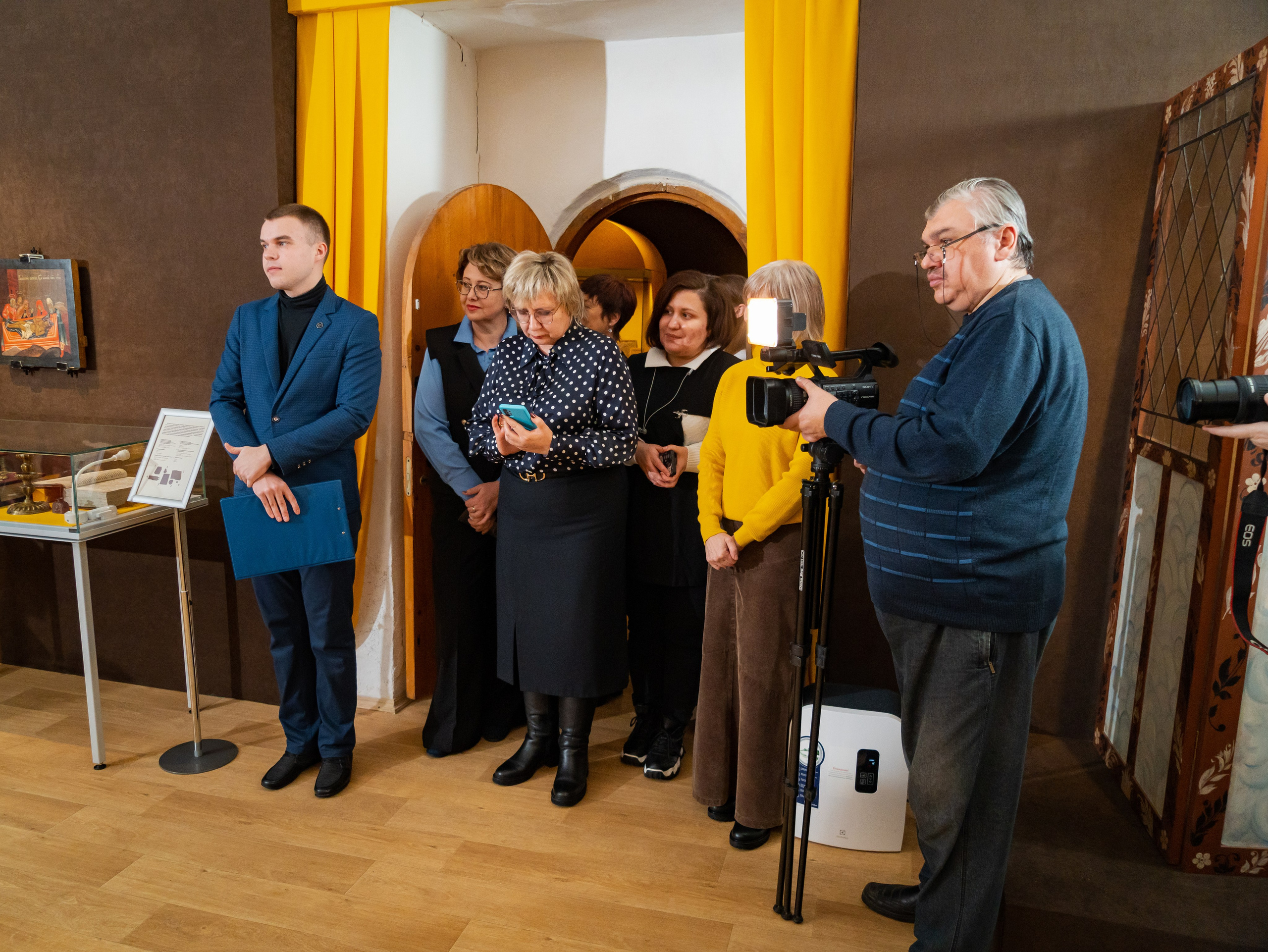 Показ одежды в рамках выставки «105. Лучшее». Фотограф Москва