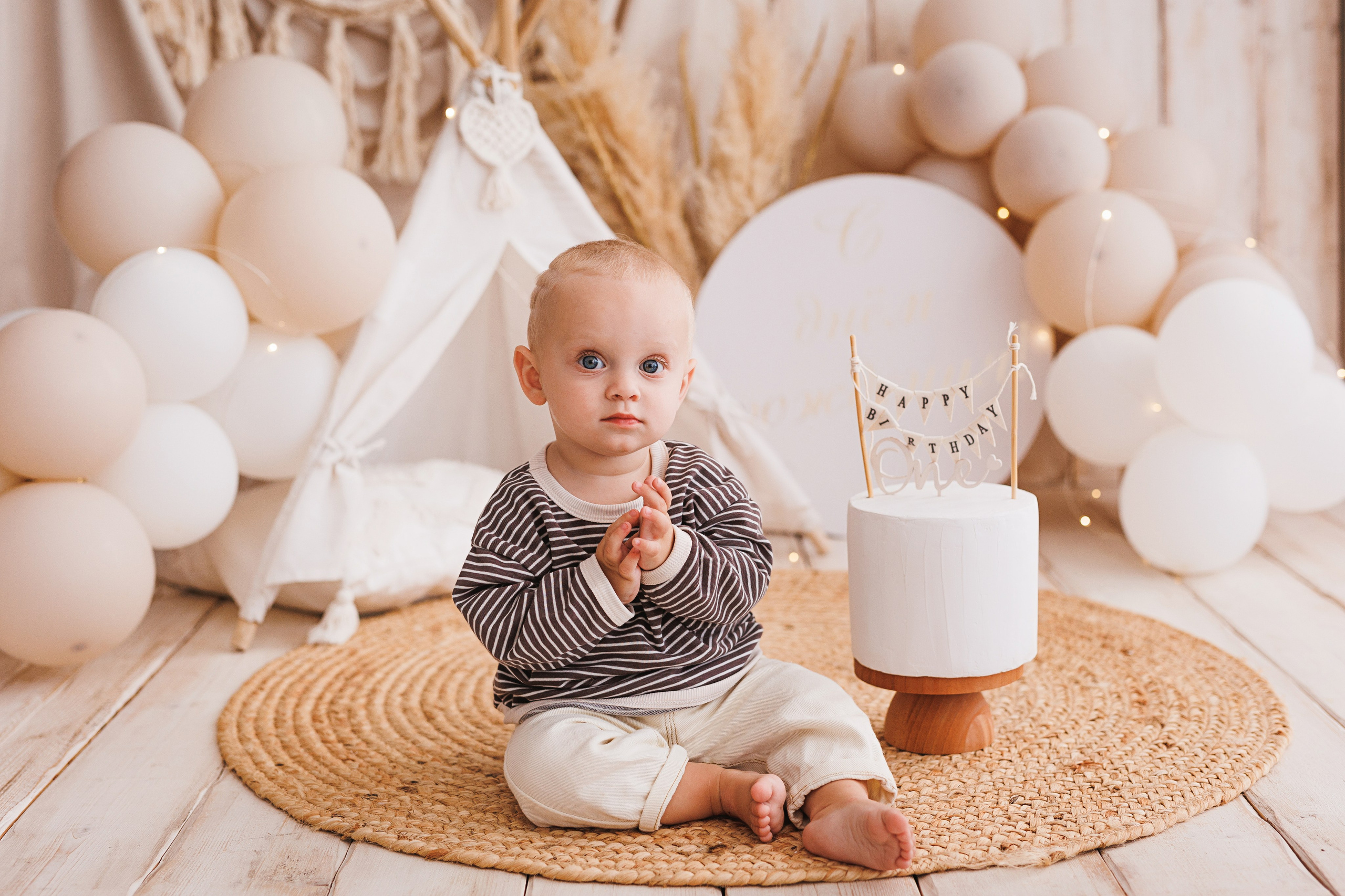 фотосессия первого годика в Краснодаре, детский фотограф 