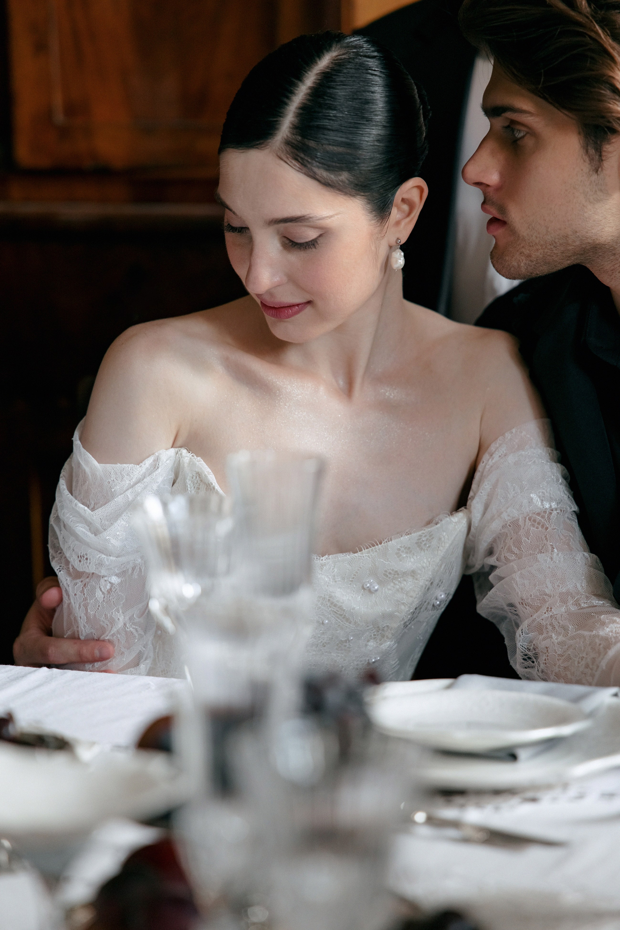 Винтажная история Полины и Дмитрия. Свадебный фотограф Москва