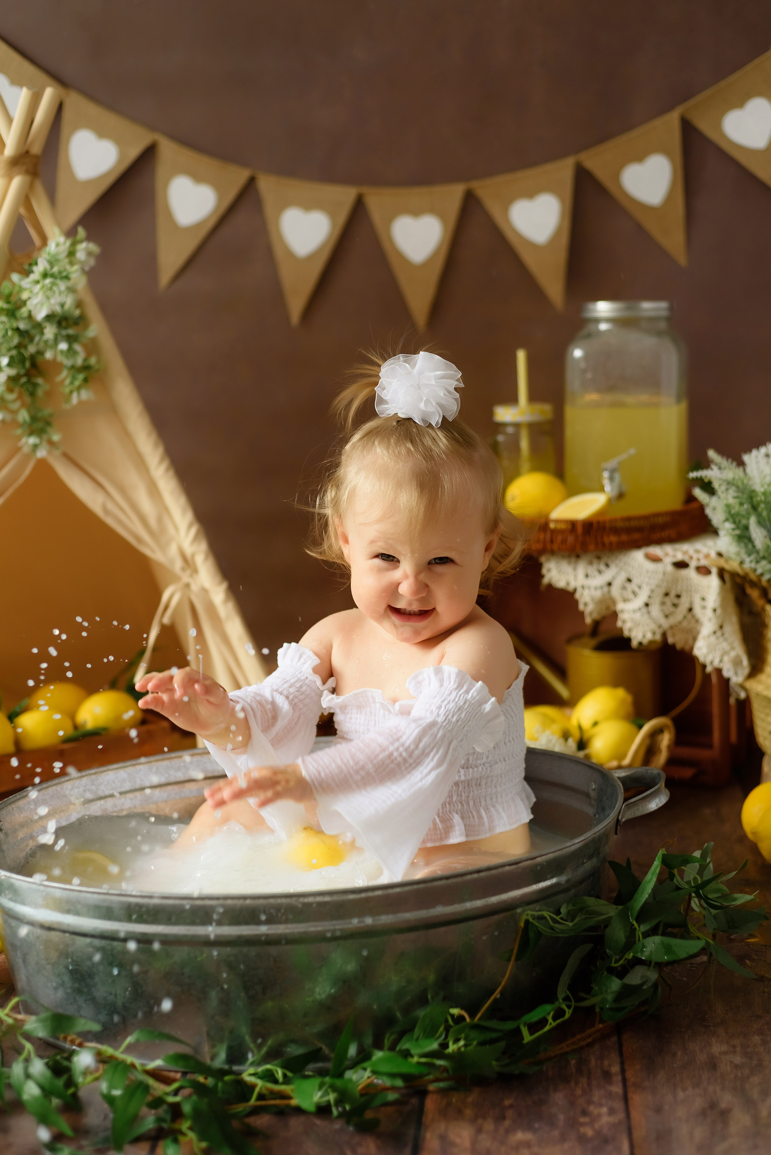 Фотопроект «Лимончики» Алиса. Детский Фотограф |Фотограф на годик в Брянске Ирина Романова