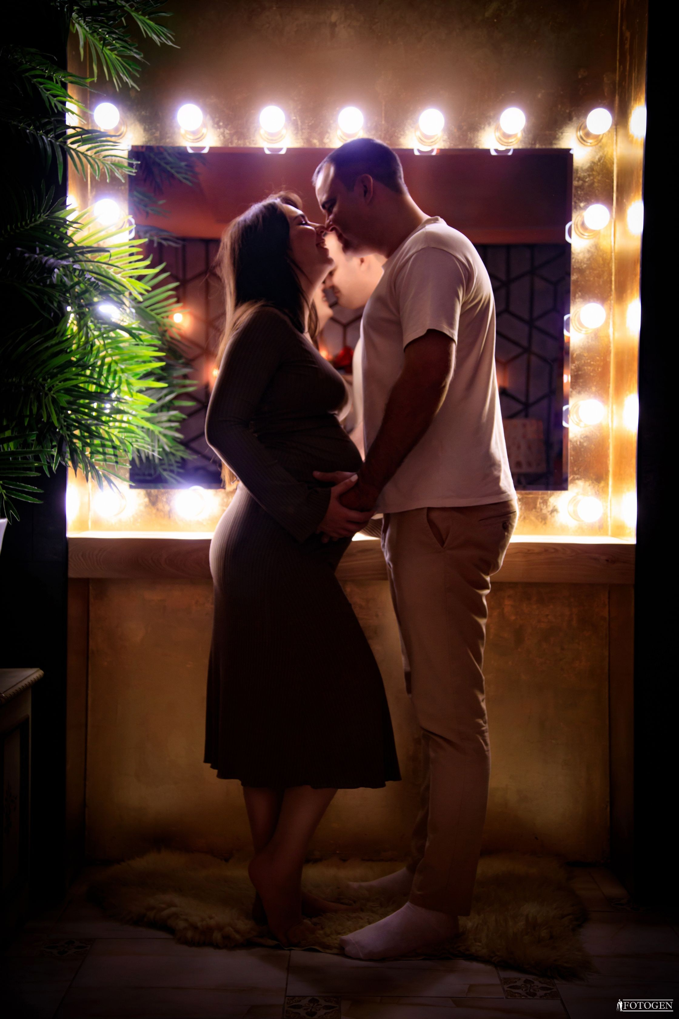 Фотосессия беременности: Портфолио нежных моментов. Интерьерная фотостудия FOTOGEN г. Краснодар