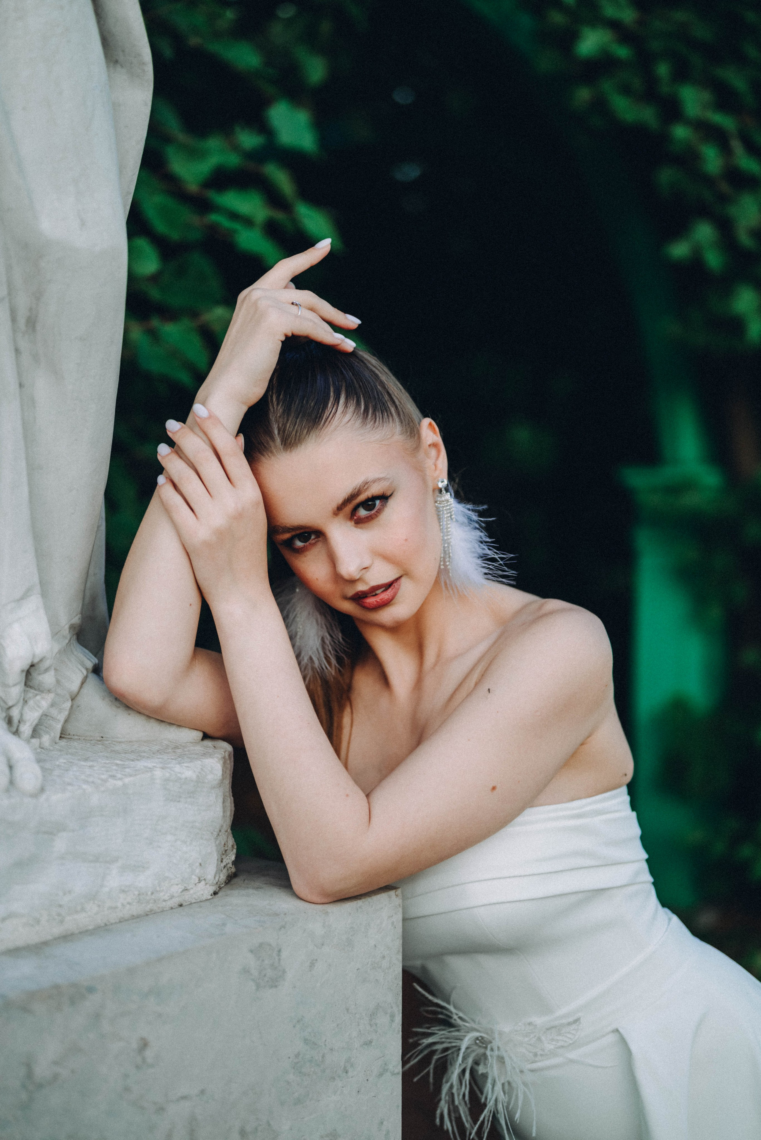 Невеста в Архангельском. Фотограф Анастасия Монах