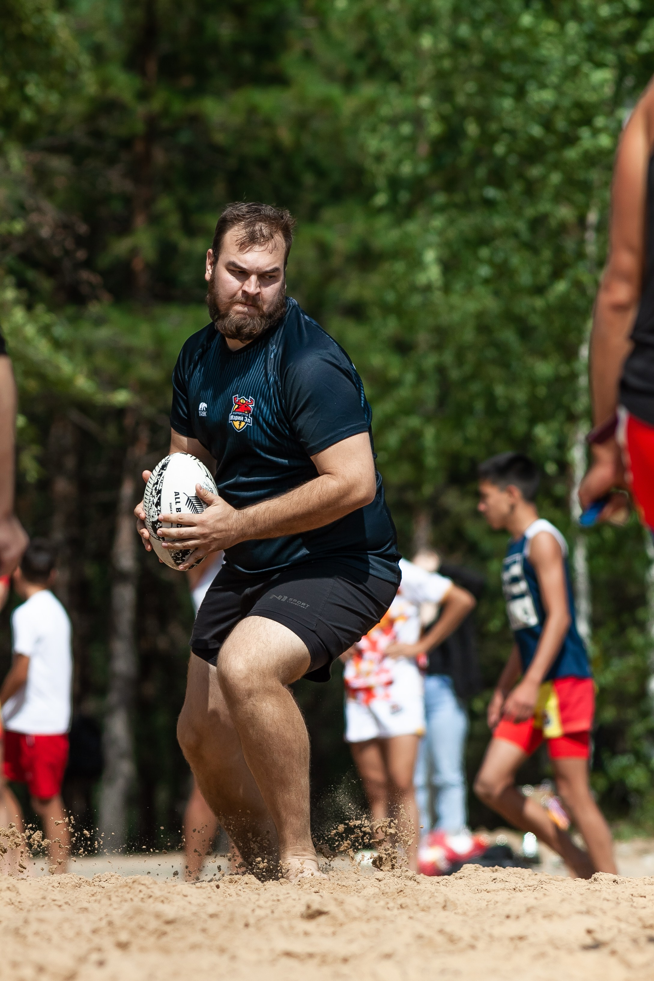 «Кубок «Молота» по пляжному Регби. Фотография