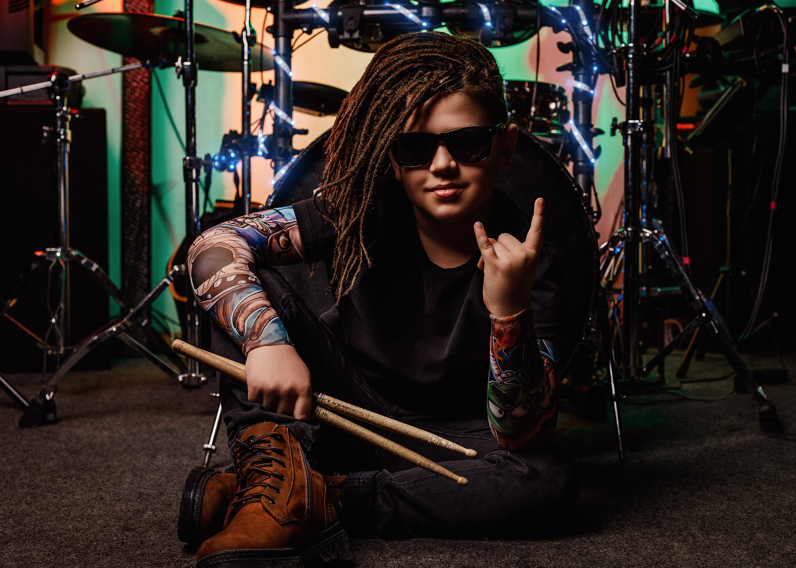 Юный рокер. Ирина Ананич. Фотограф в Красноярске