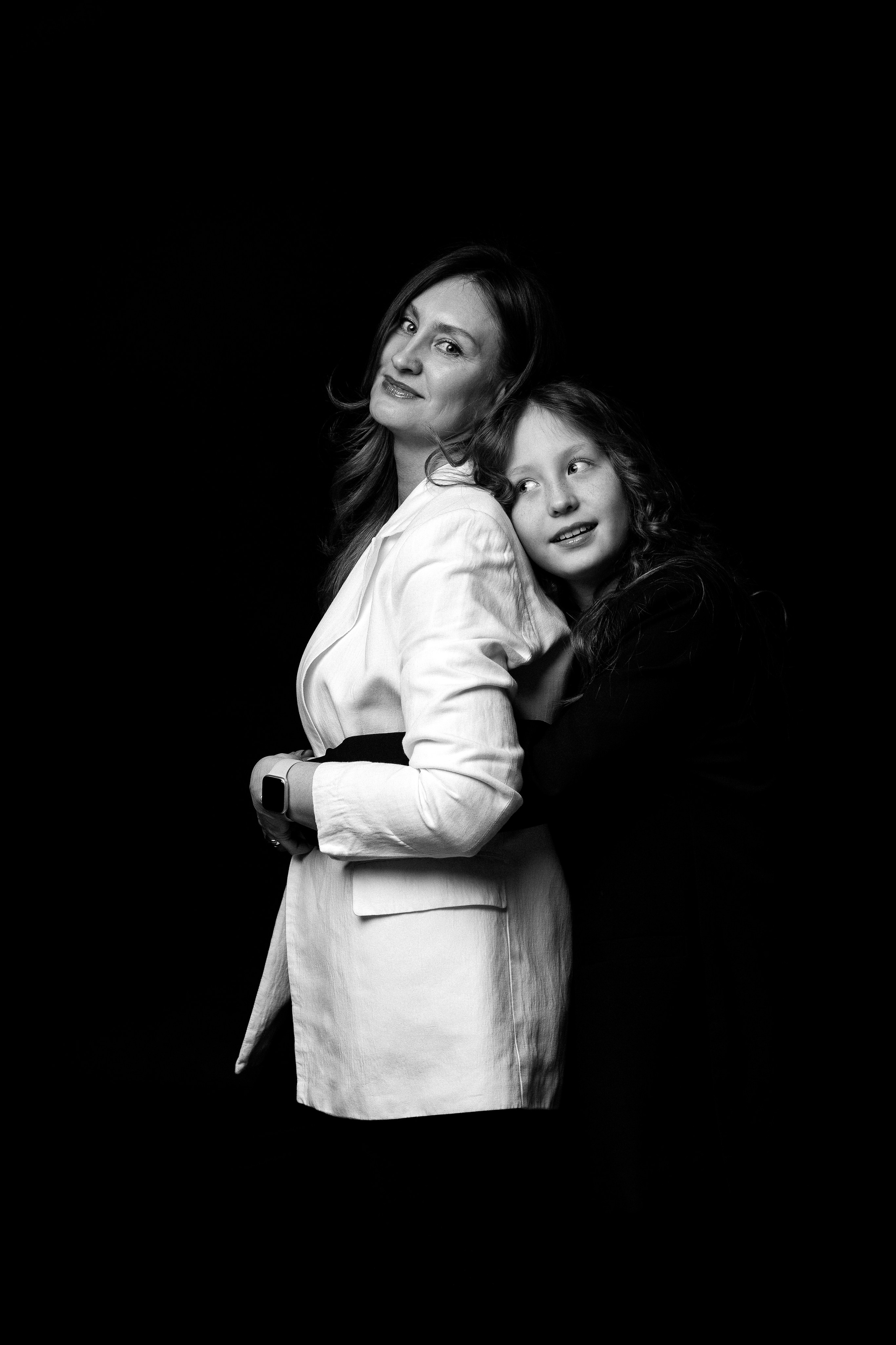 Фотосессия мама и дочка