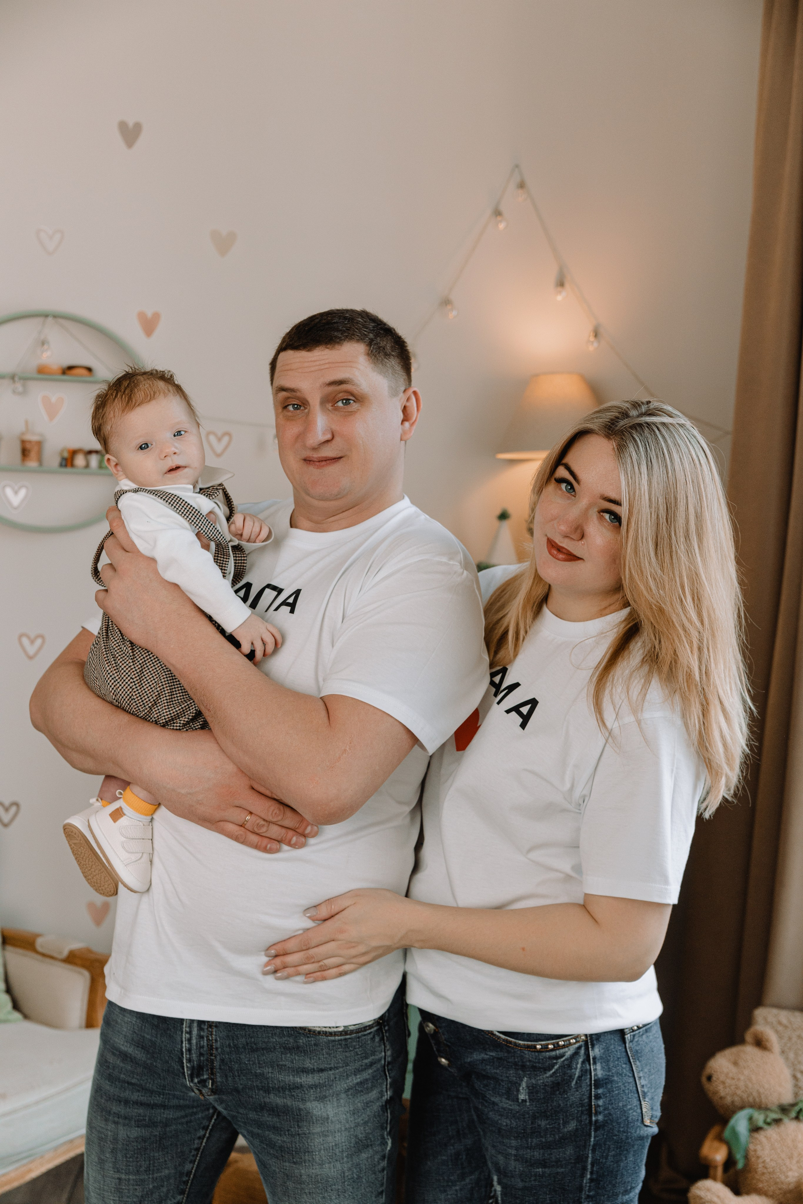 Юлия, Алексей и маленький Максим. Фотограф Воронеж Варвара