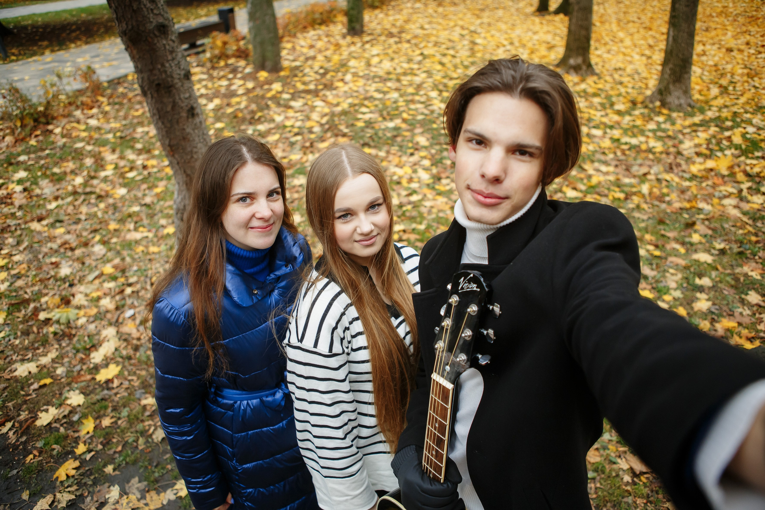 Осень Гимназия 12 11 В 2023 г. Свадебный и портретный Фотограф в Липецке Дмитрий Котюков