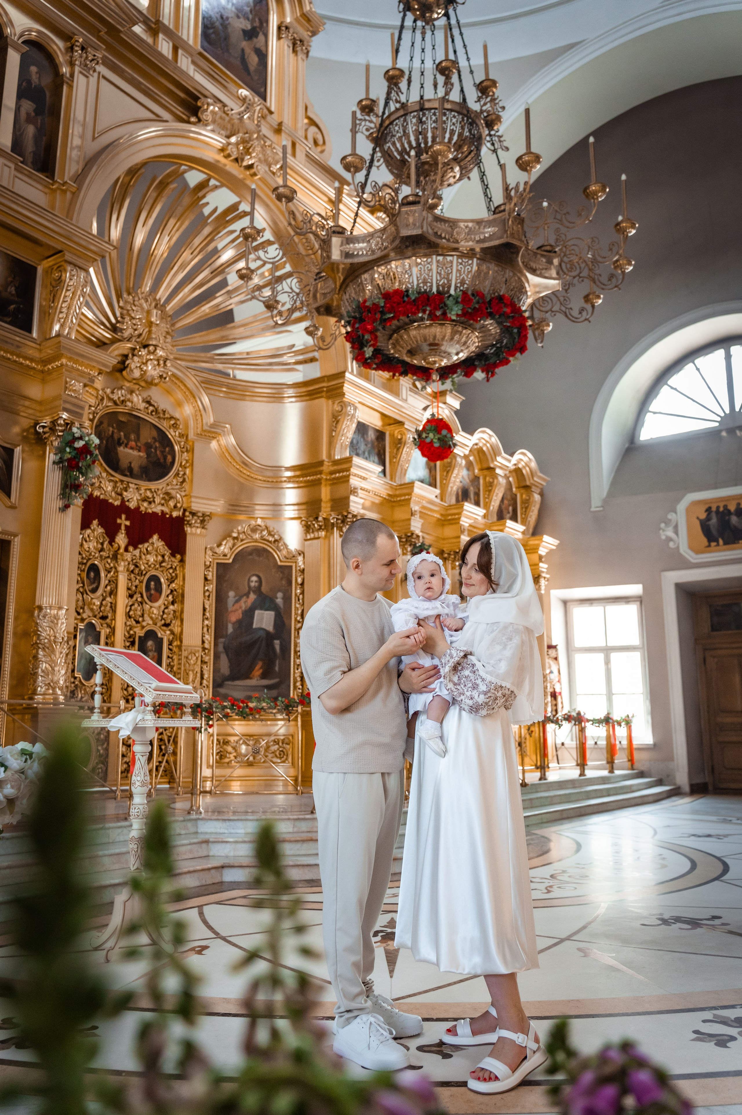 Таинство Крещения (постановочная съемка). Moscow_CPC