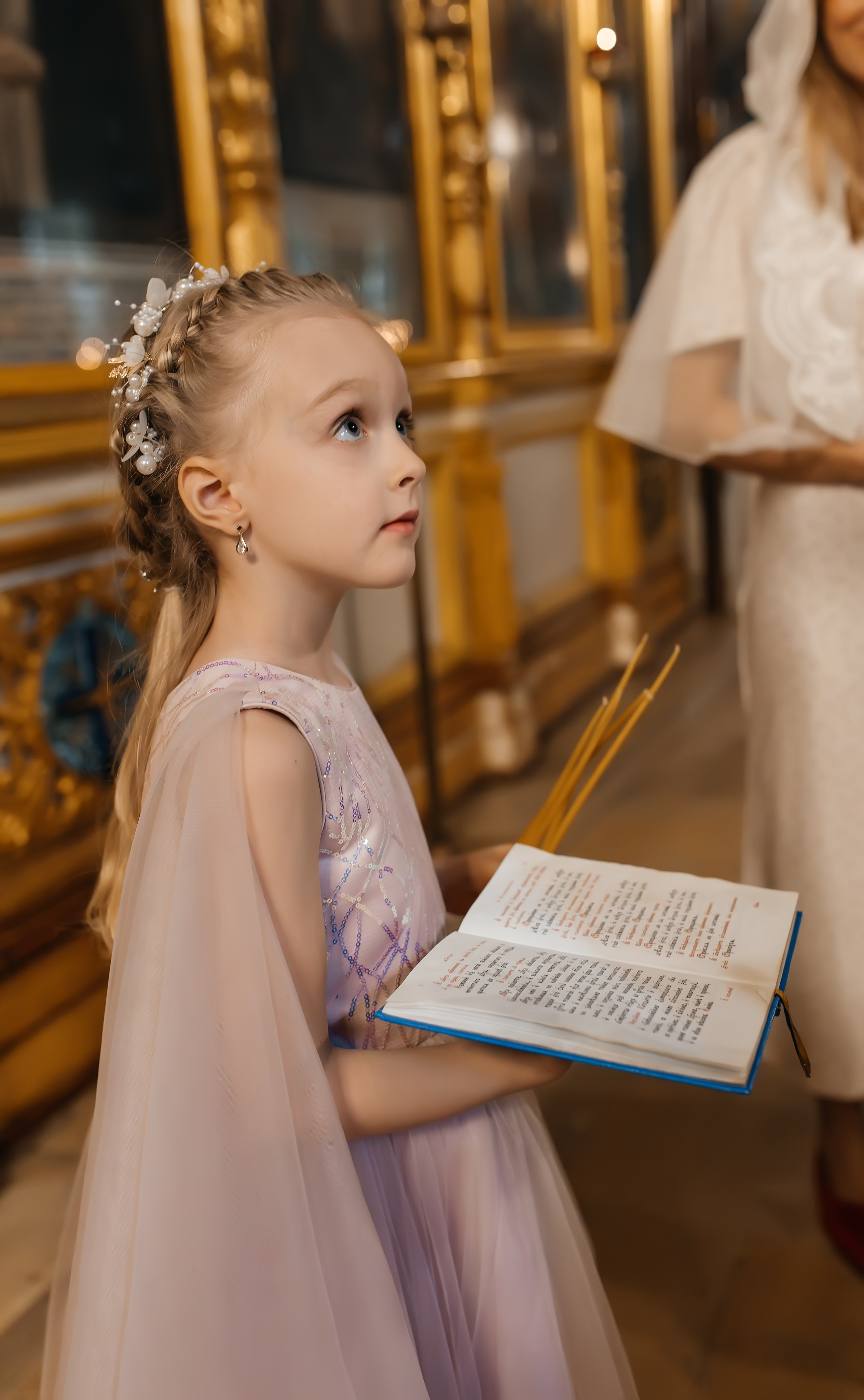 Крещение Савелия в Храме Рождества Иоанна Предтечи на Пресне. Фотограф на крещение и венчание Москва  Надежда Баланина