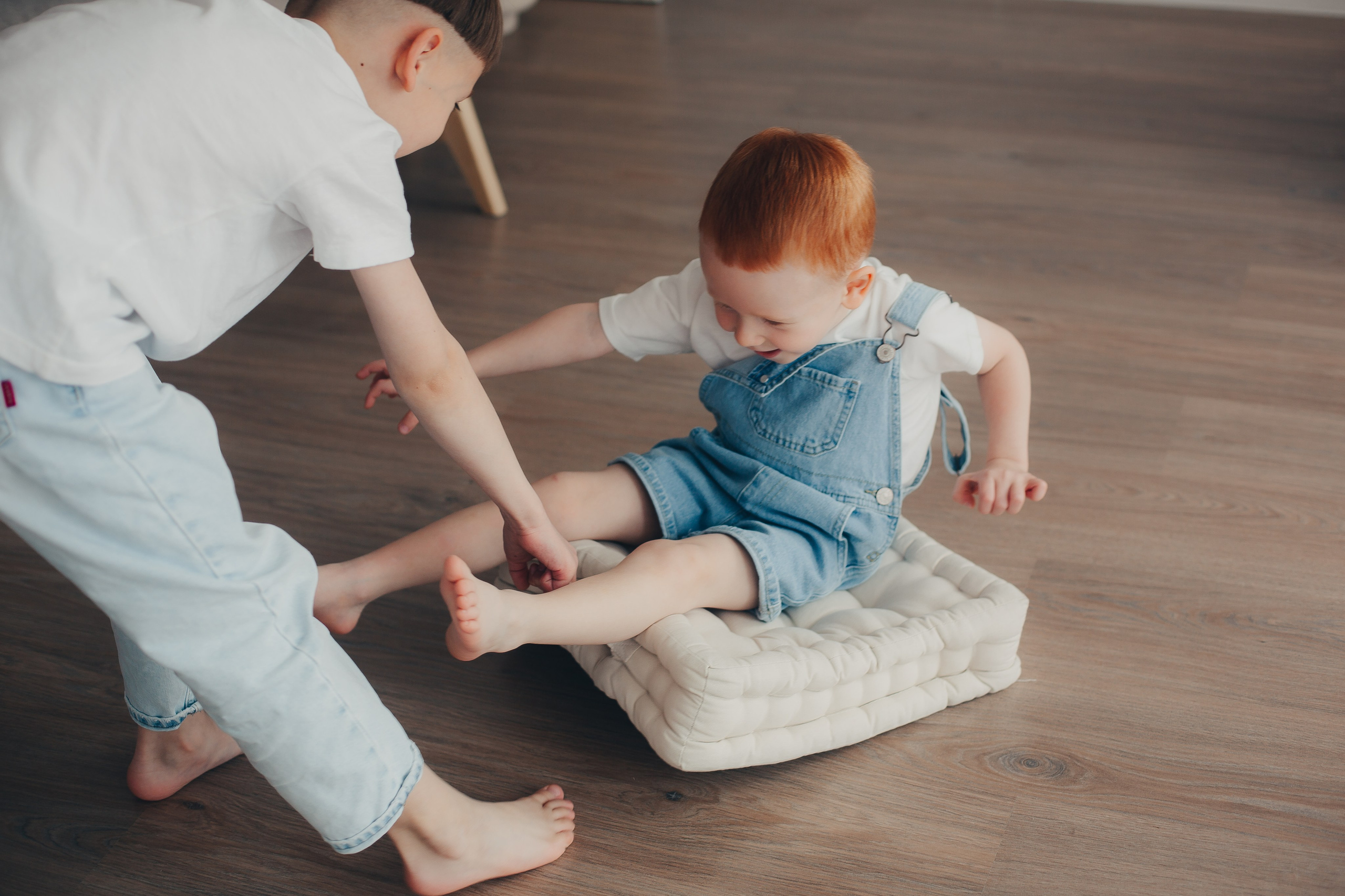 Семейная фотосессия в студии. Фотограф Евгения Мальцева, Архангельск