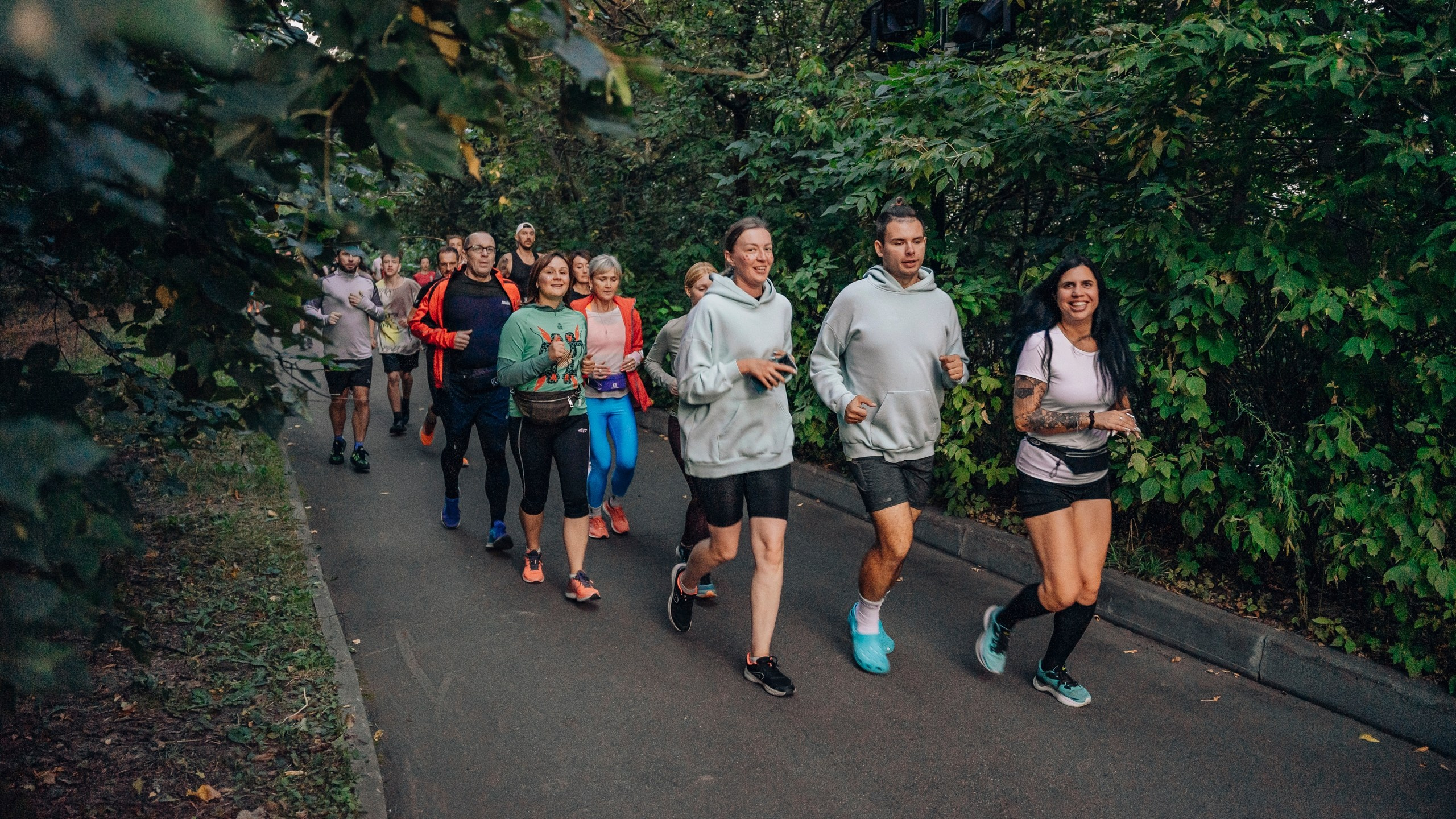 Пробежка RunForSun. Контент-фотограф в Москве Тима Забабурин