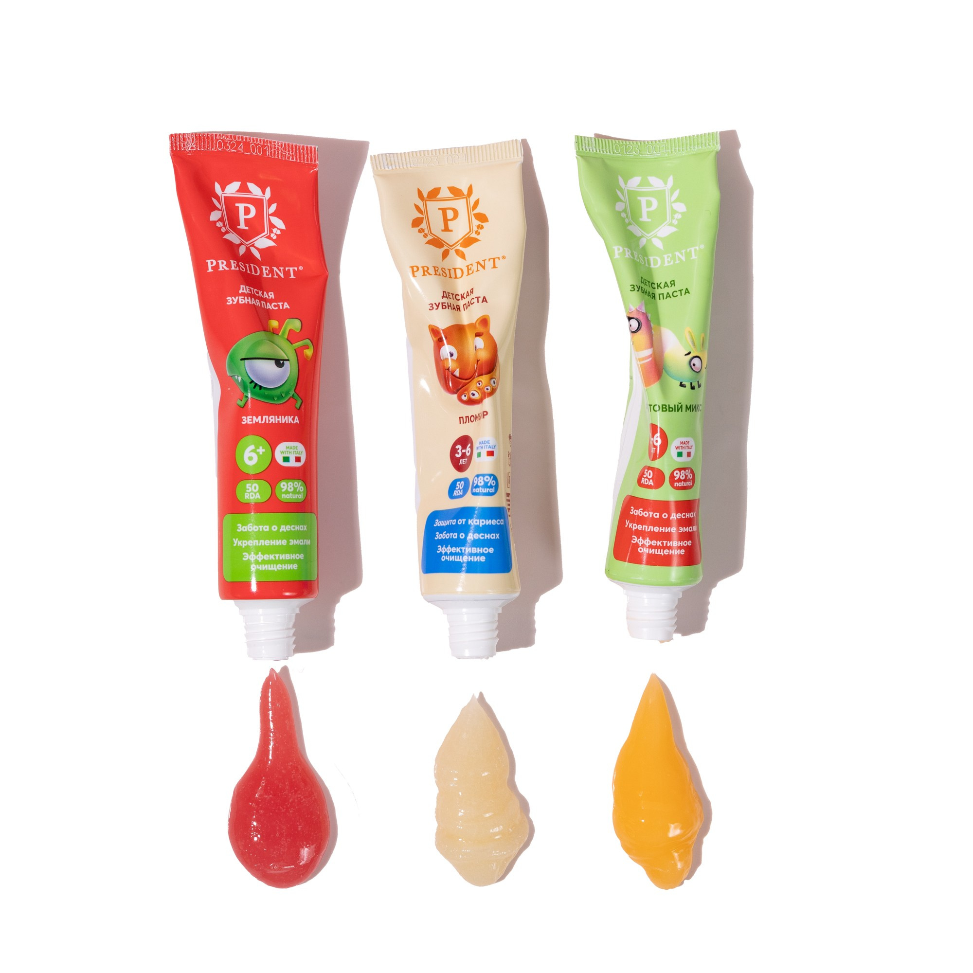 Зубная паста PRESIDENT. Фуд и предметный фотограф Гришина Ольга