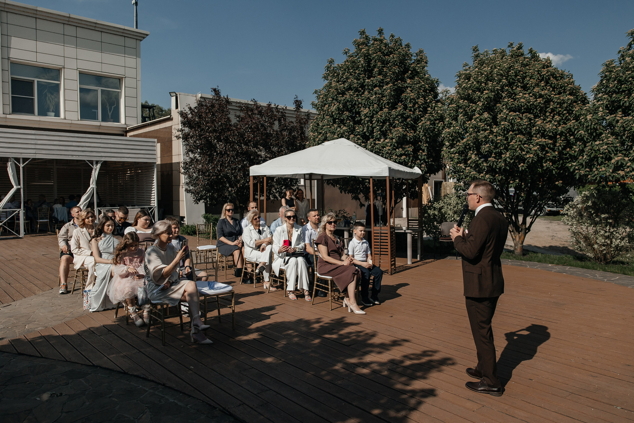 Выездная церемония в Капитан Клуб Жуковский. Свадебный фотограф в Москве Дарья Олендарёва