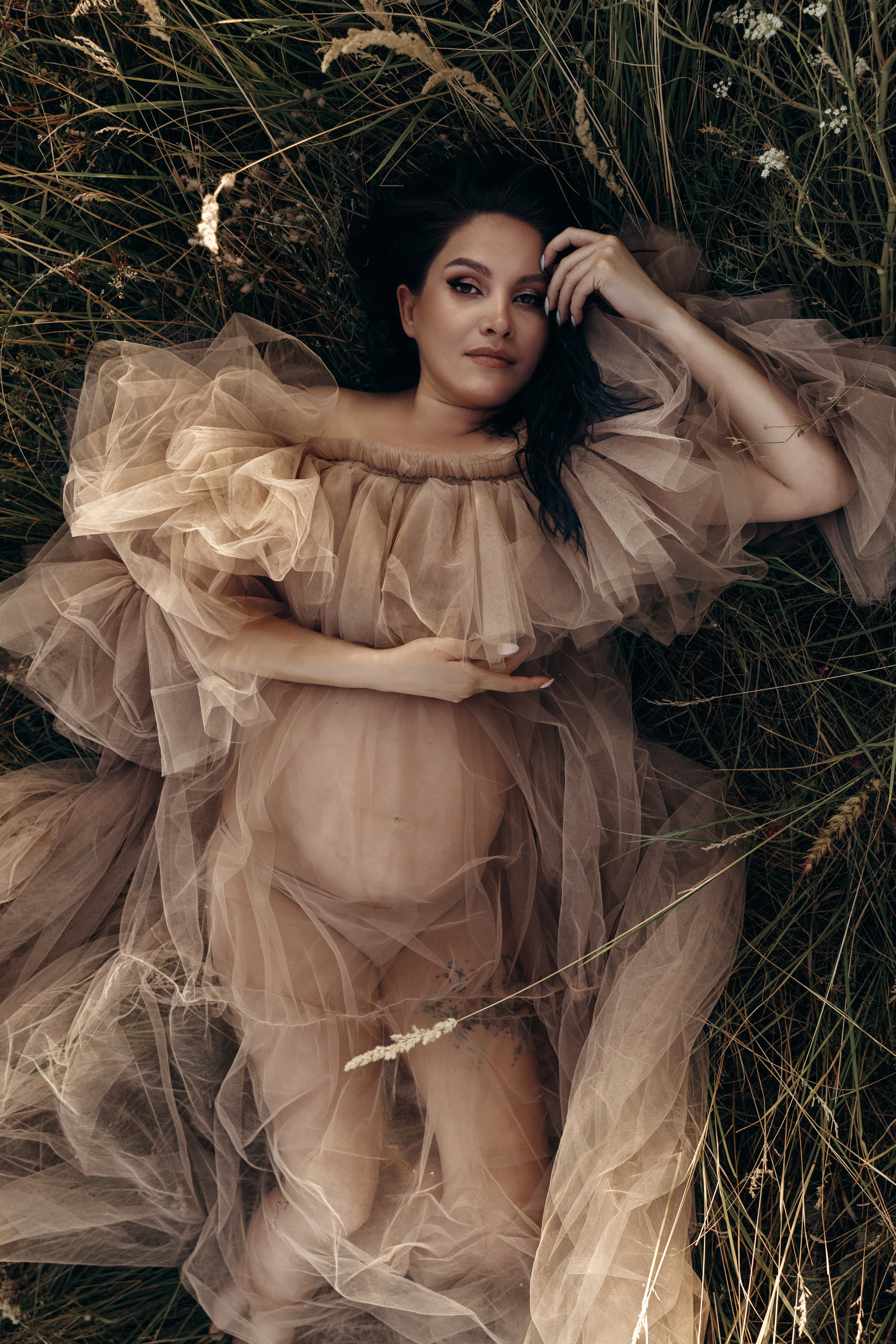 Беременность — Анна (закат Увек). Семейный фотограф и фотограф Таинств Крещения (Венчания) г. Саратов