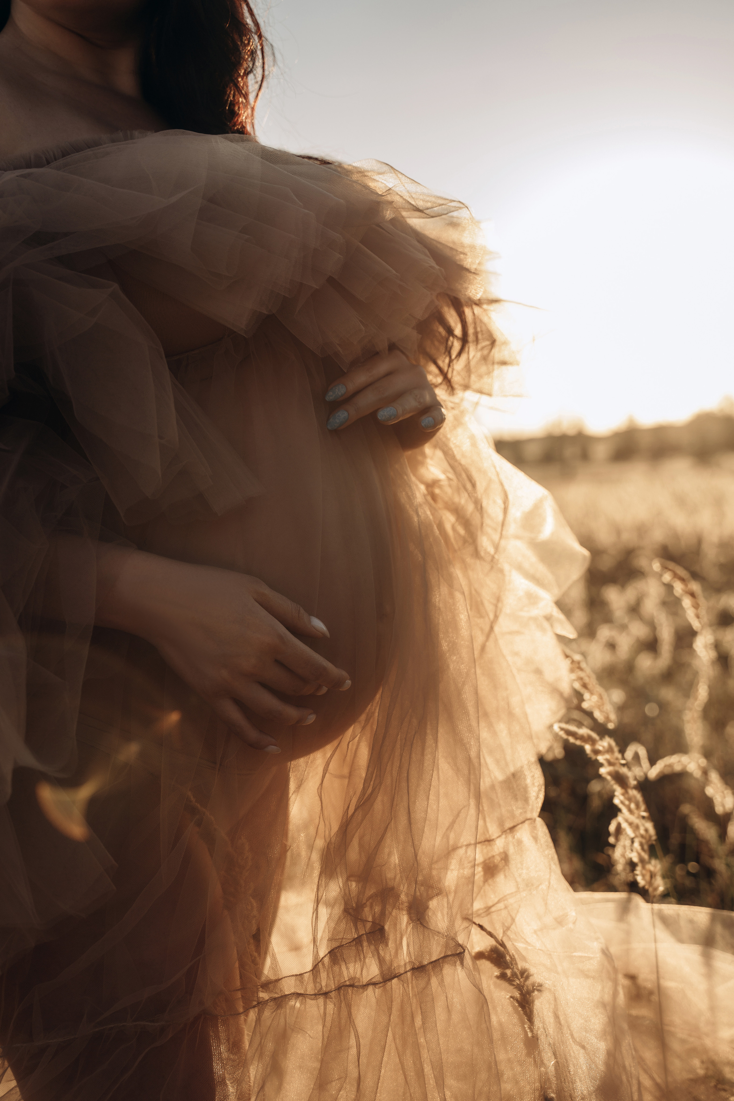 Беременность — Анна (закат Увек). Семейный фотограф и фотограф Таинств Крещения (Венчания) г. Саратов