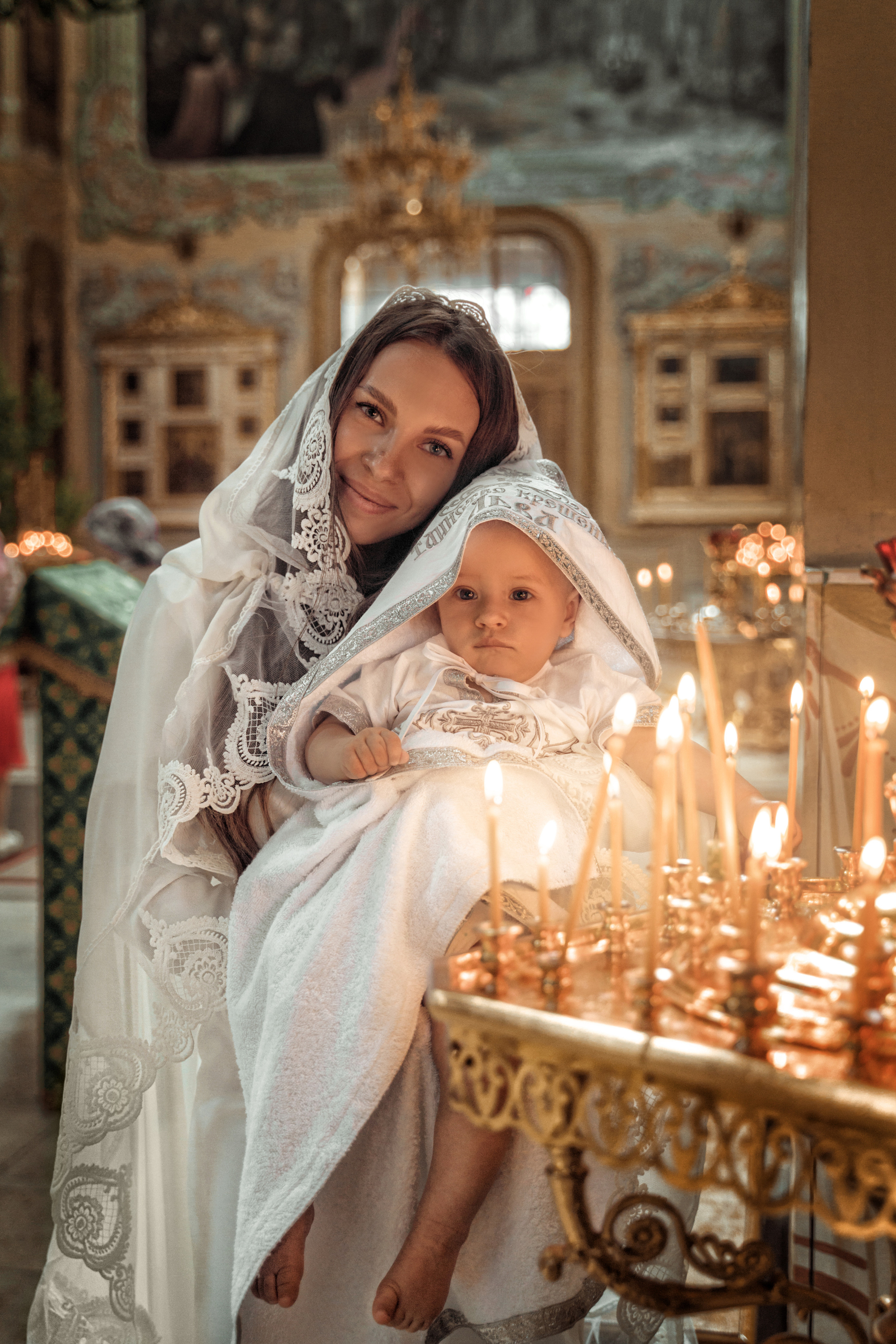 Таинство Крещения Льва Храм Покрова Божьей Матери. Семейный фотограф и фотограф Таинств Крещения (Венчания) г. Саратов