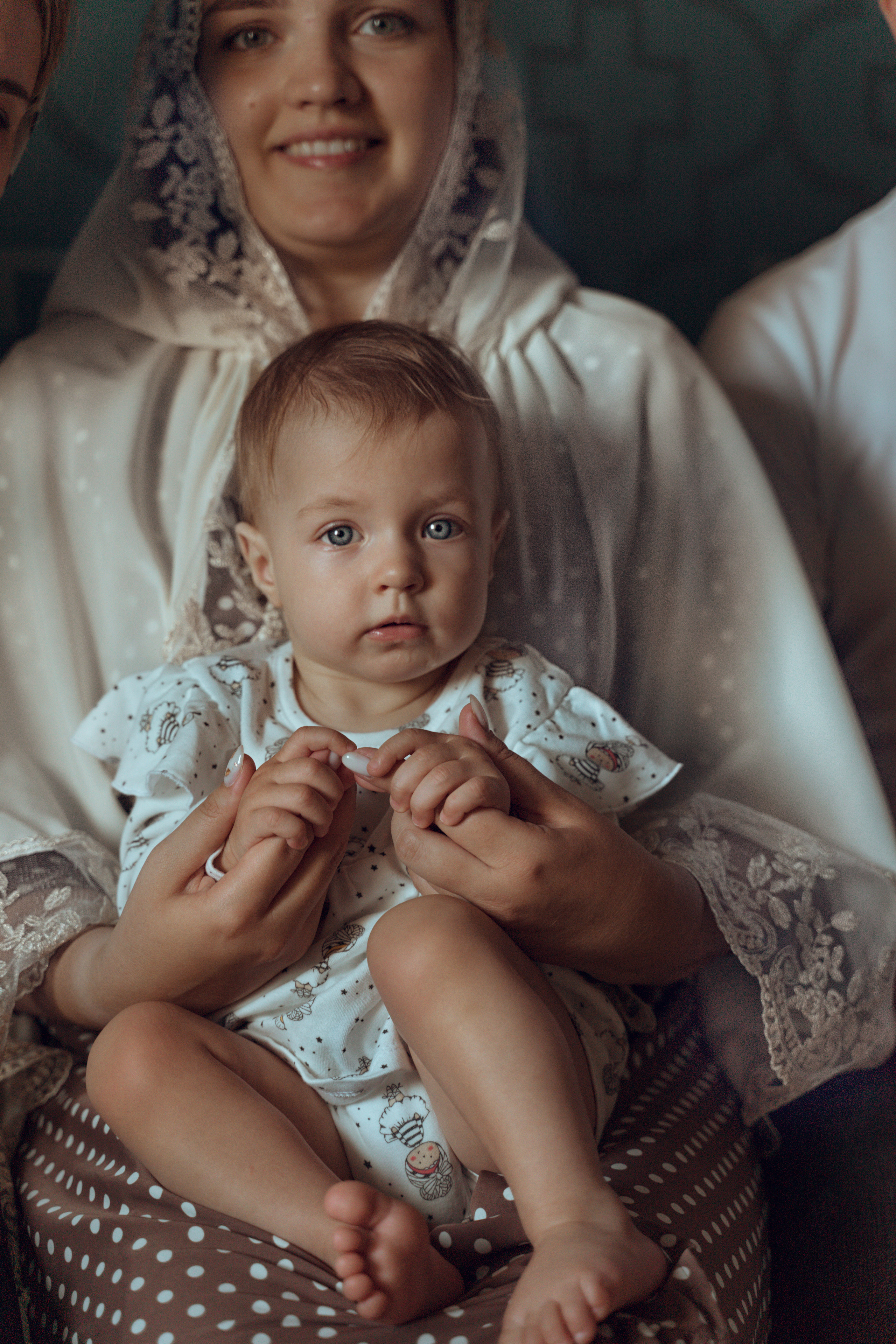 Крещение Ксении Свято-Троицкий Собор. Семейный фотограф и фотограф Таинств Крещения (Венчания) г. Саратов