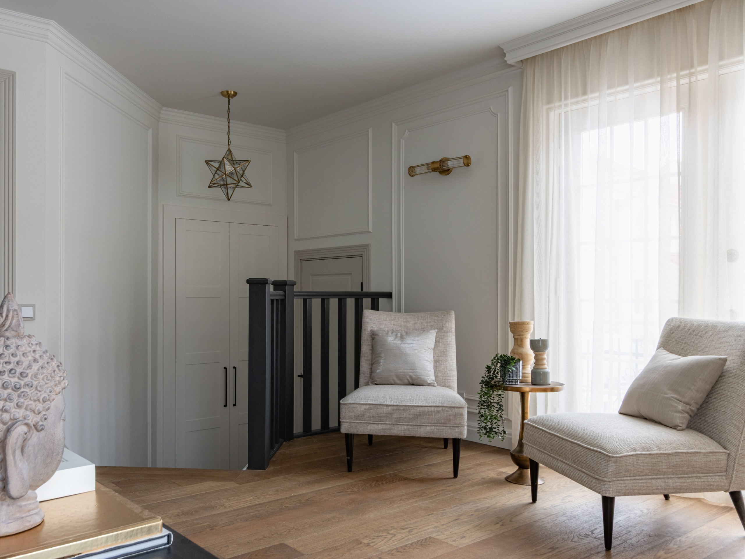 Таунхауз дизайнера Олеси Тищенко, 2026. Интерьерный фотограф в Санкт-Петербурге