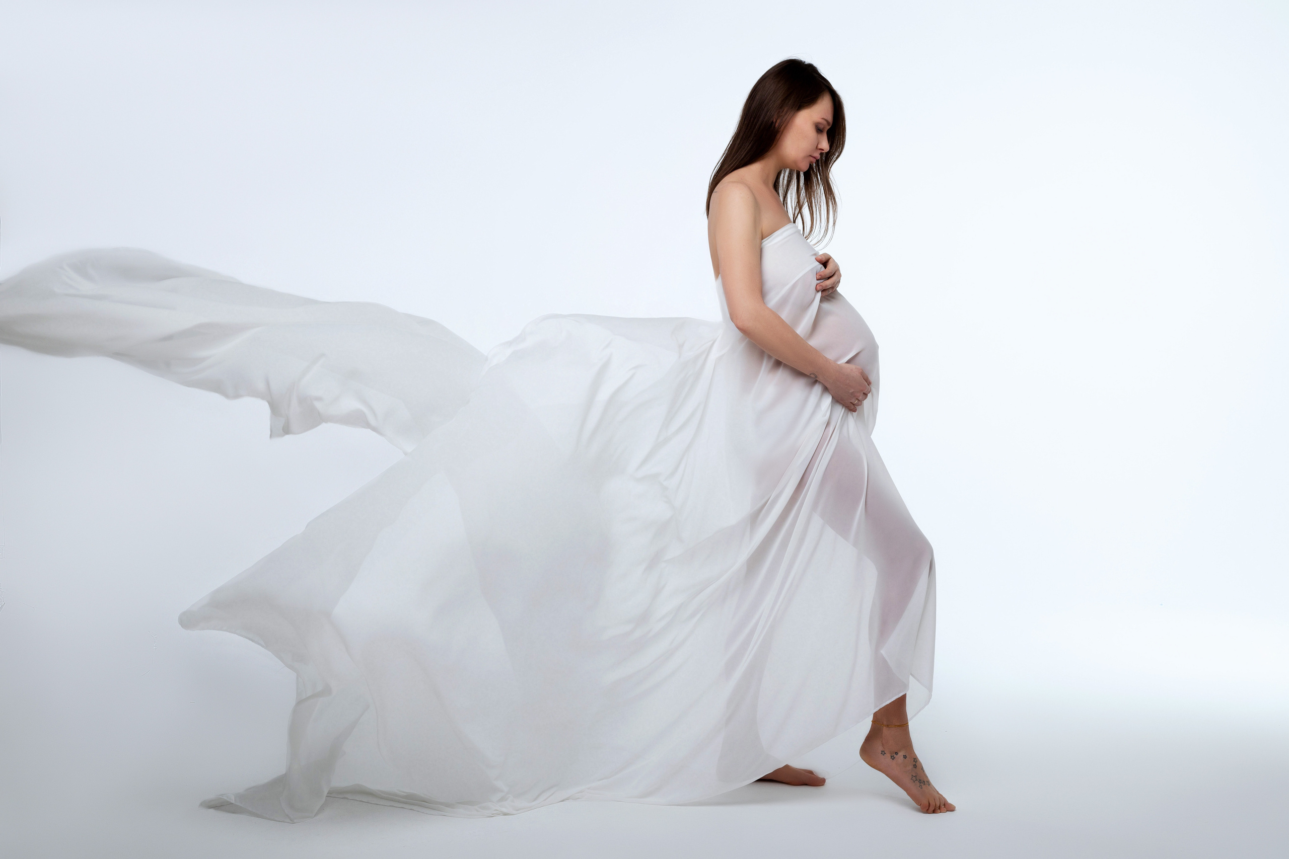 Стильно. Нежно. Летяще. Беременные съёмки. Фотограф беременности Анна Штельвах