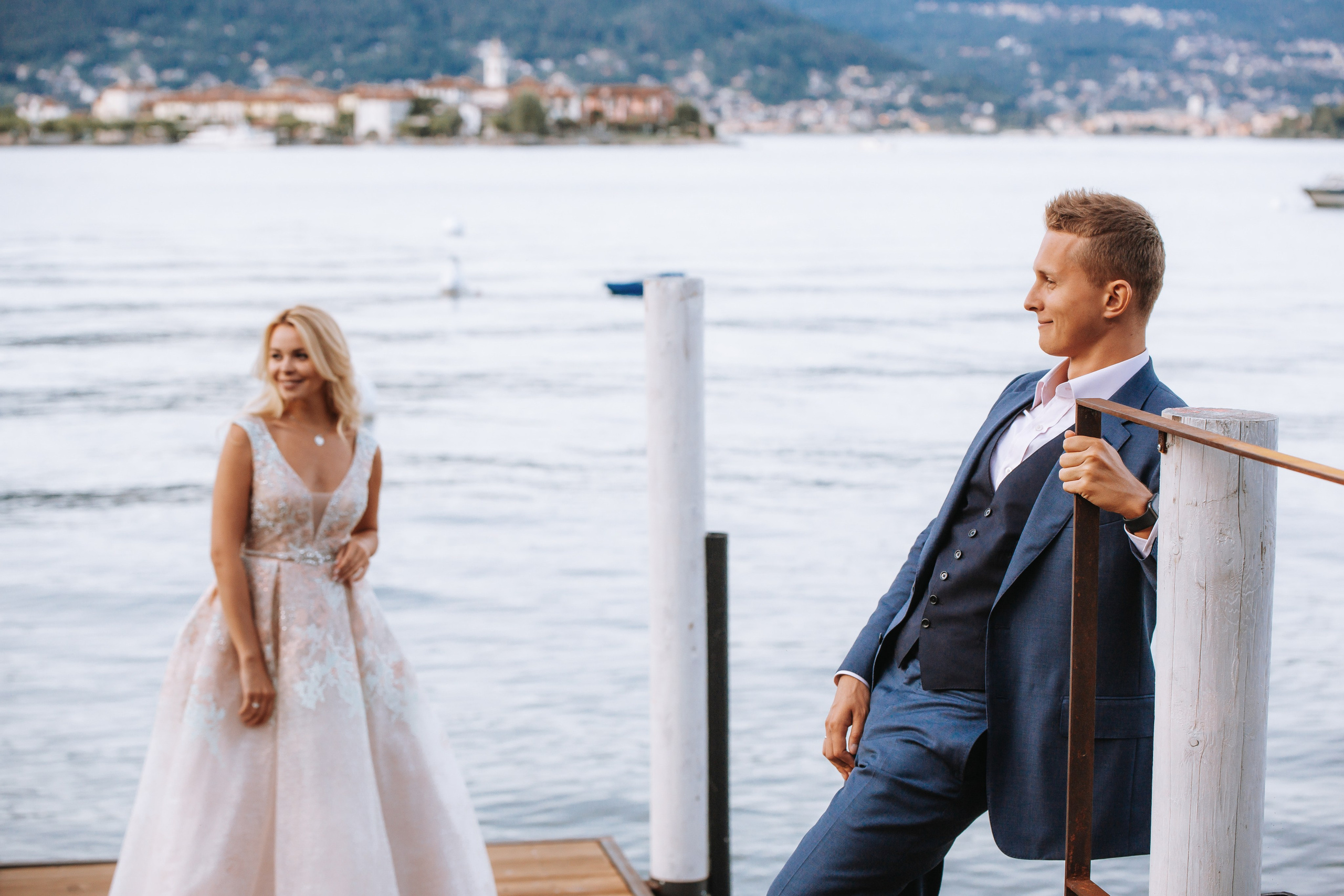 Свадьба в Италии (озеро Маджоре). Фотограф и видеограф Анна Домашенко