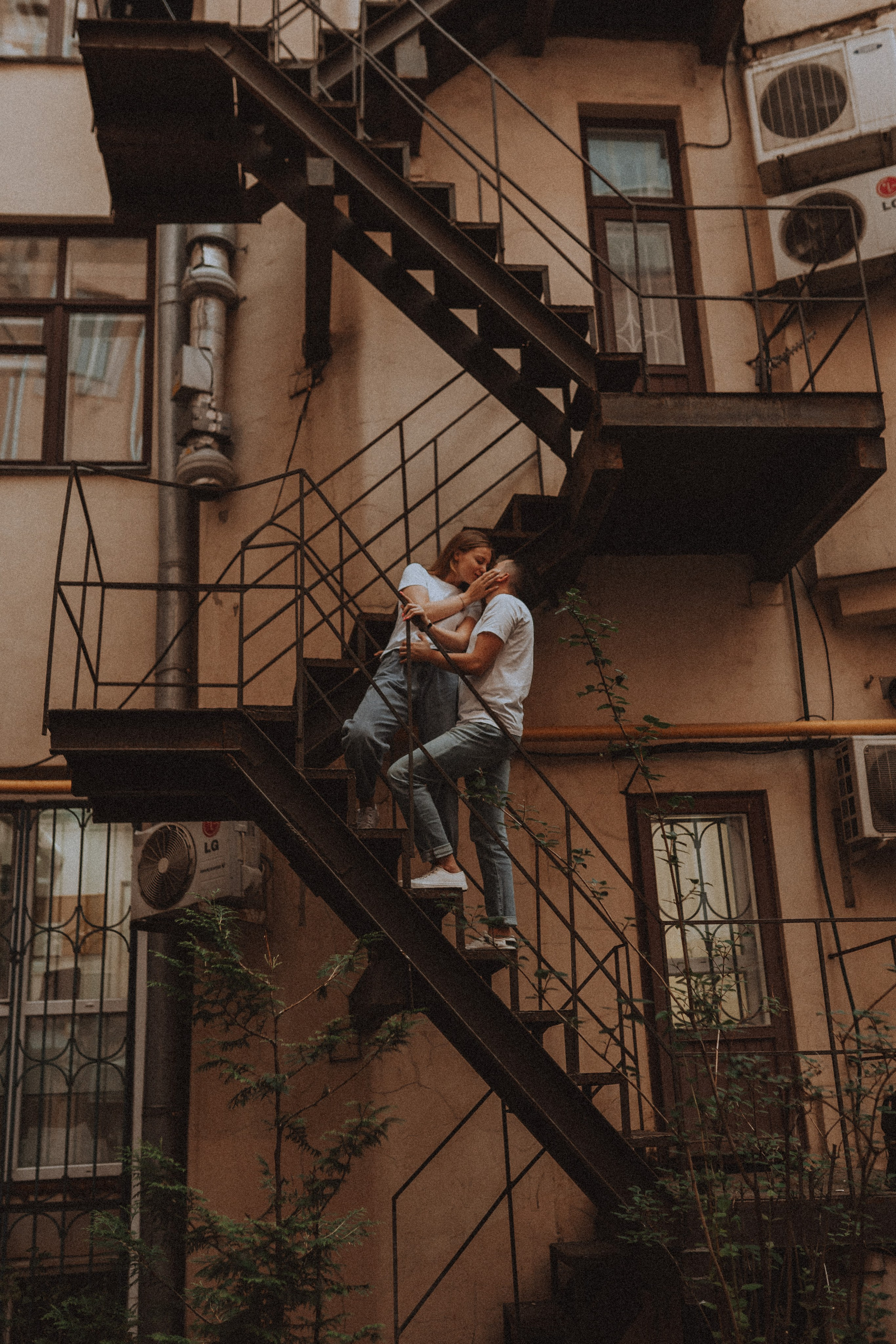 Двое в центре города. Семейный и свадебный фотограф в Москве Оксана Гапеева