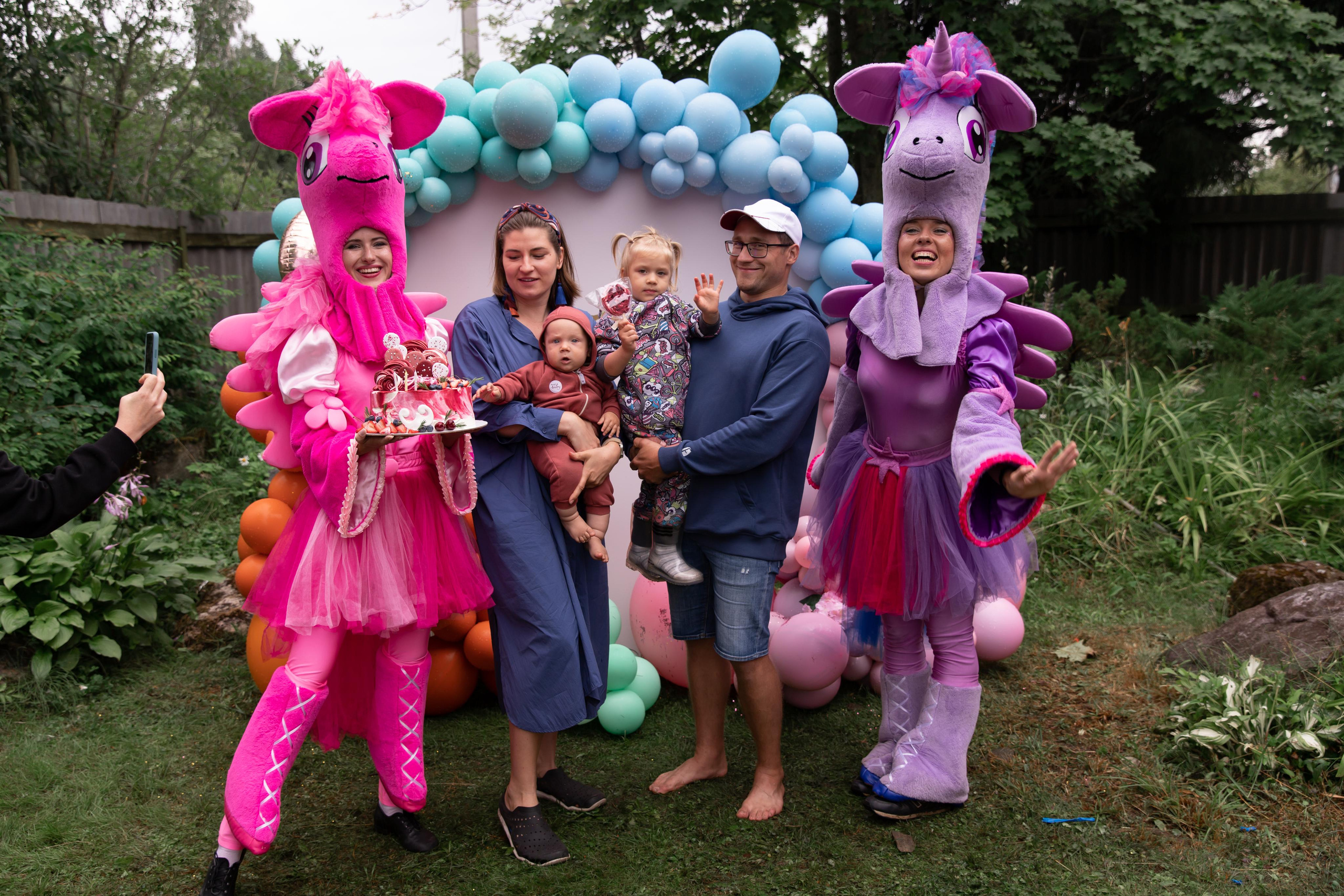 Детские дни рождения. Семейный фотограф в Санкт-Петербурге Алиса Мохова