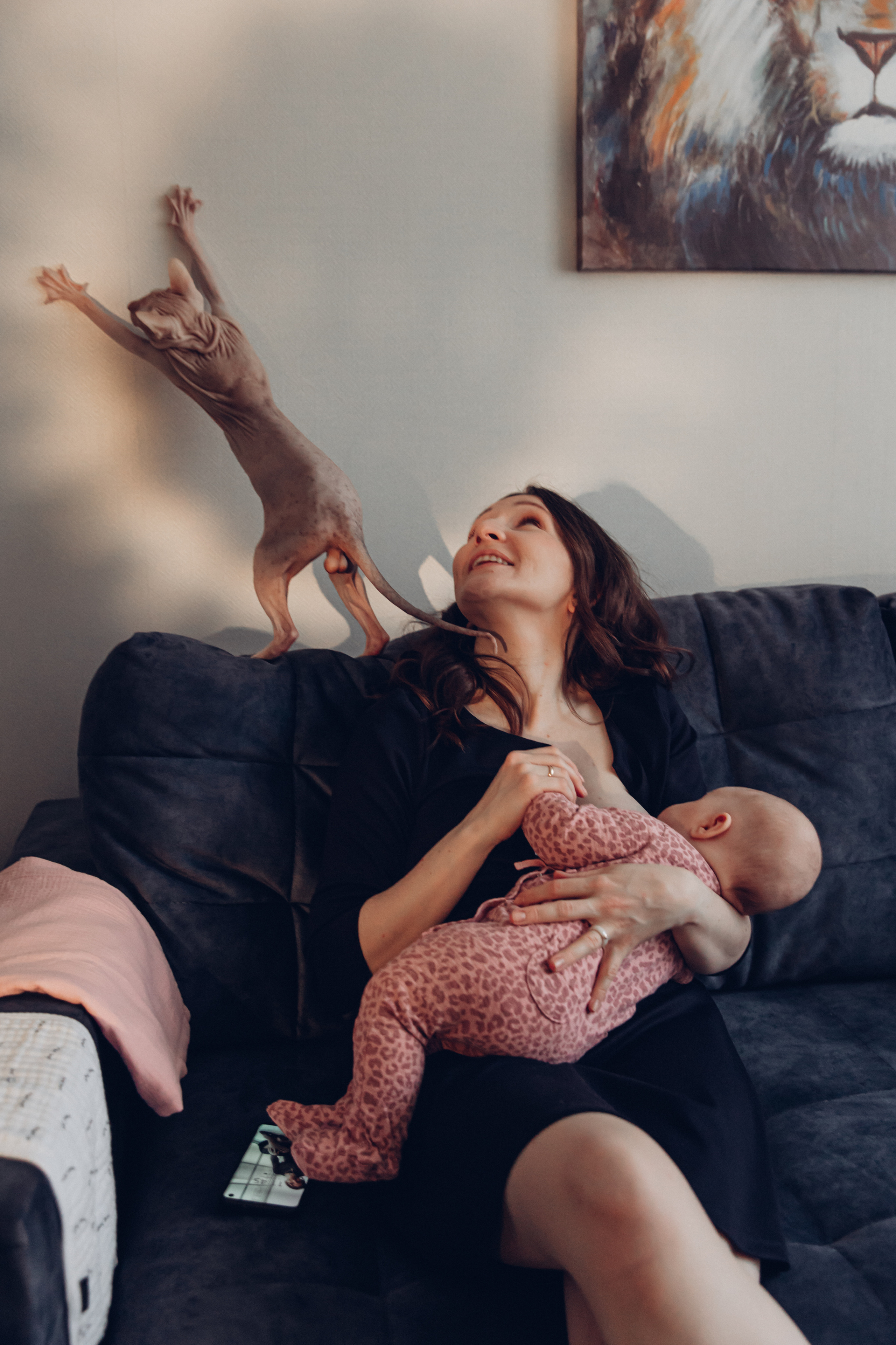 Домашние фотосессии. Семейный фотограф в Санкт-Петербурге Алиса Мохова