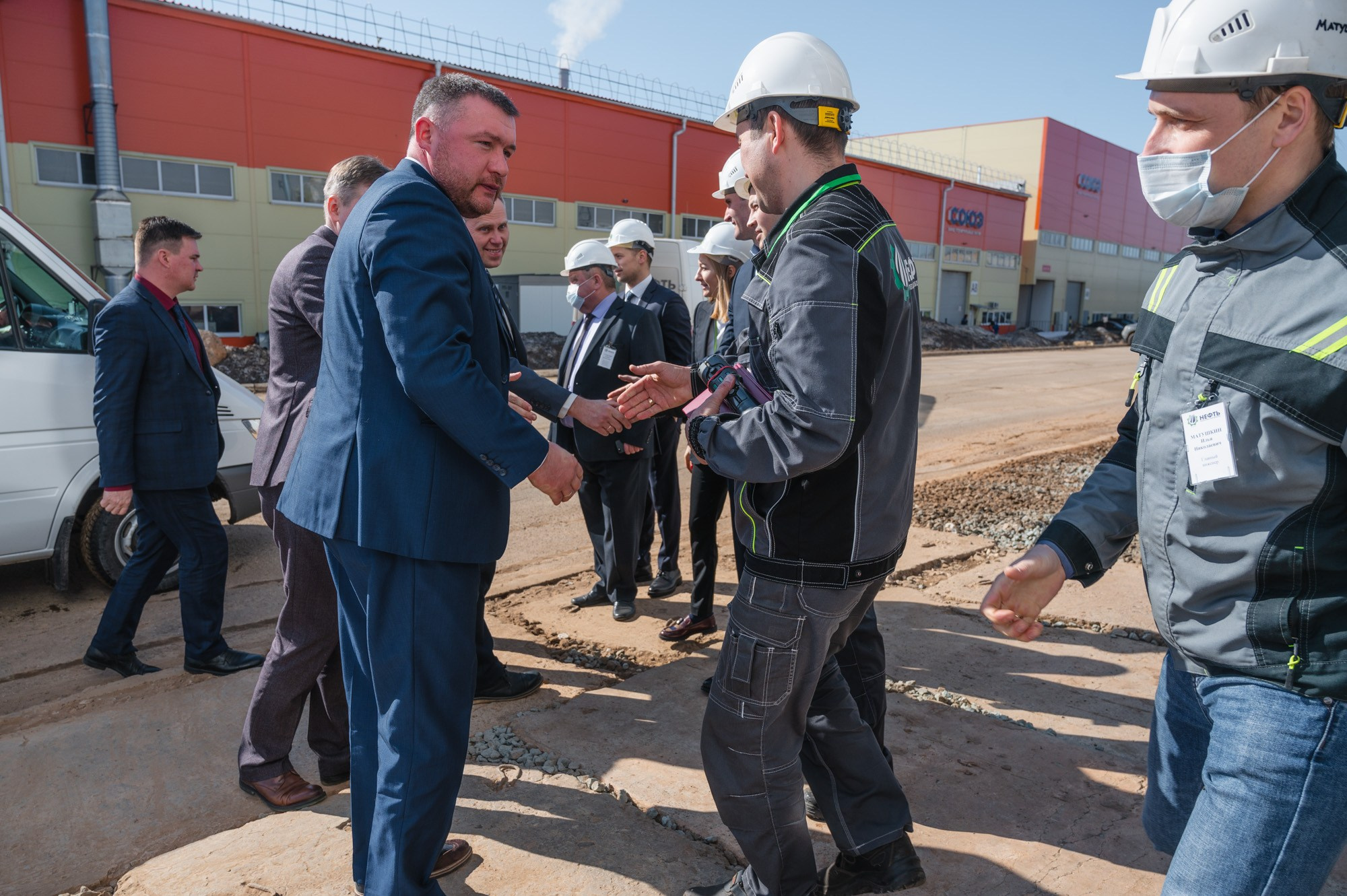 Встреча делегации. Компания «Нефть». Максим Егоров, г. Ижевск. Репортажная, предметная съёмка и фуд-фотография