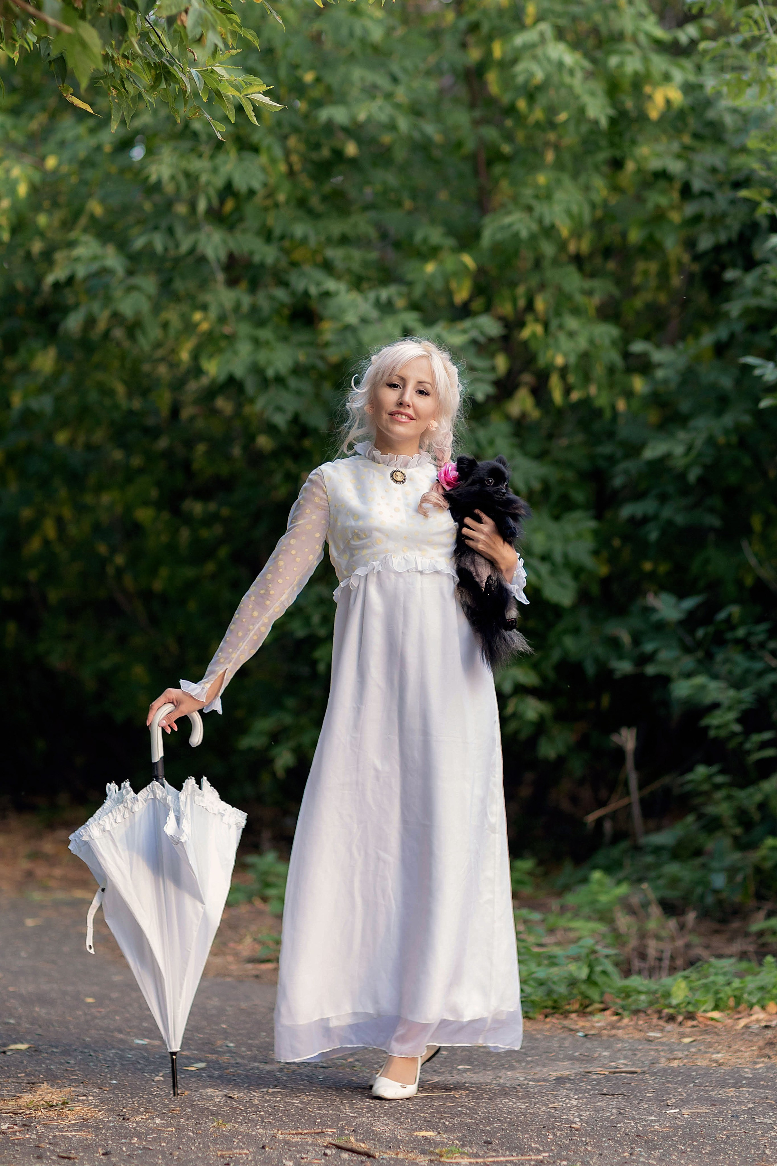 Фотосессия в историческом платье от Ирины Павловой с Леной. Портретный и репортажный фотограф в Чебоксарах Андриян Чаркин