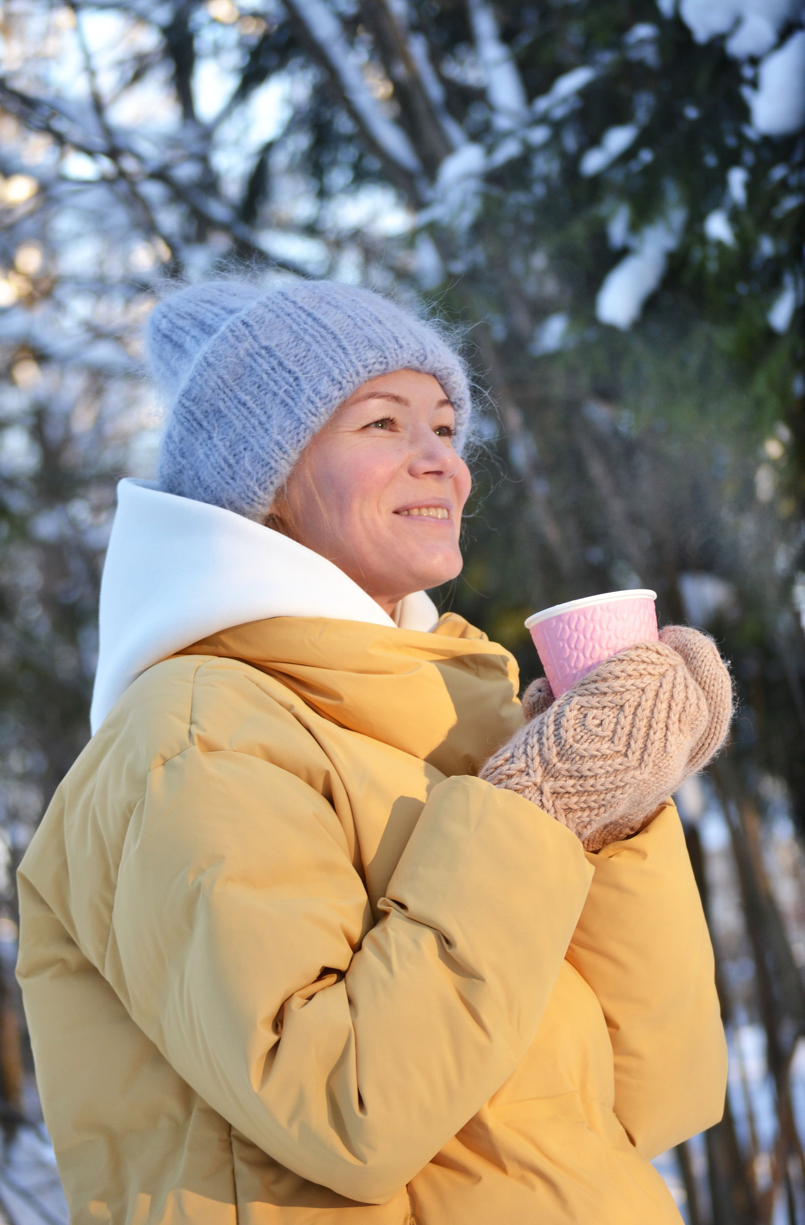В зимнем лесу. Семейный и детский фотограф Зеленоград Кудашова Наиля
