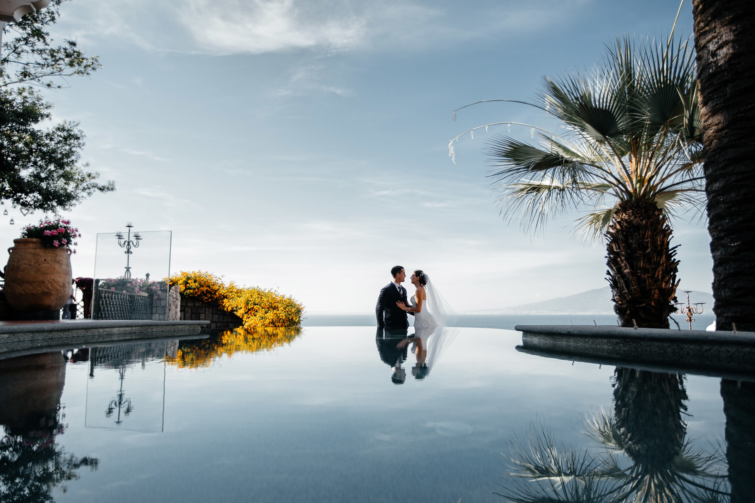 Свадьба в Италии, в романтическом городе Сорренто. Photographer and videographer for wedding in Italy: Rome, Milan, Venic