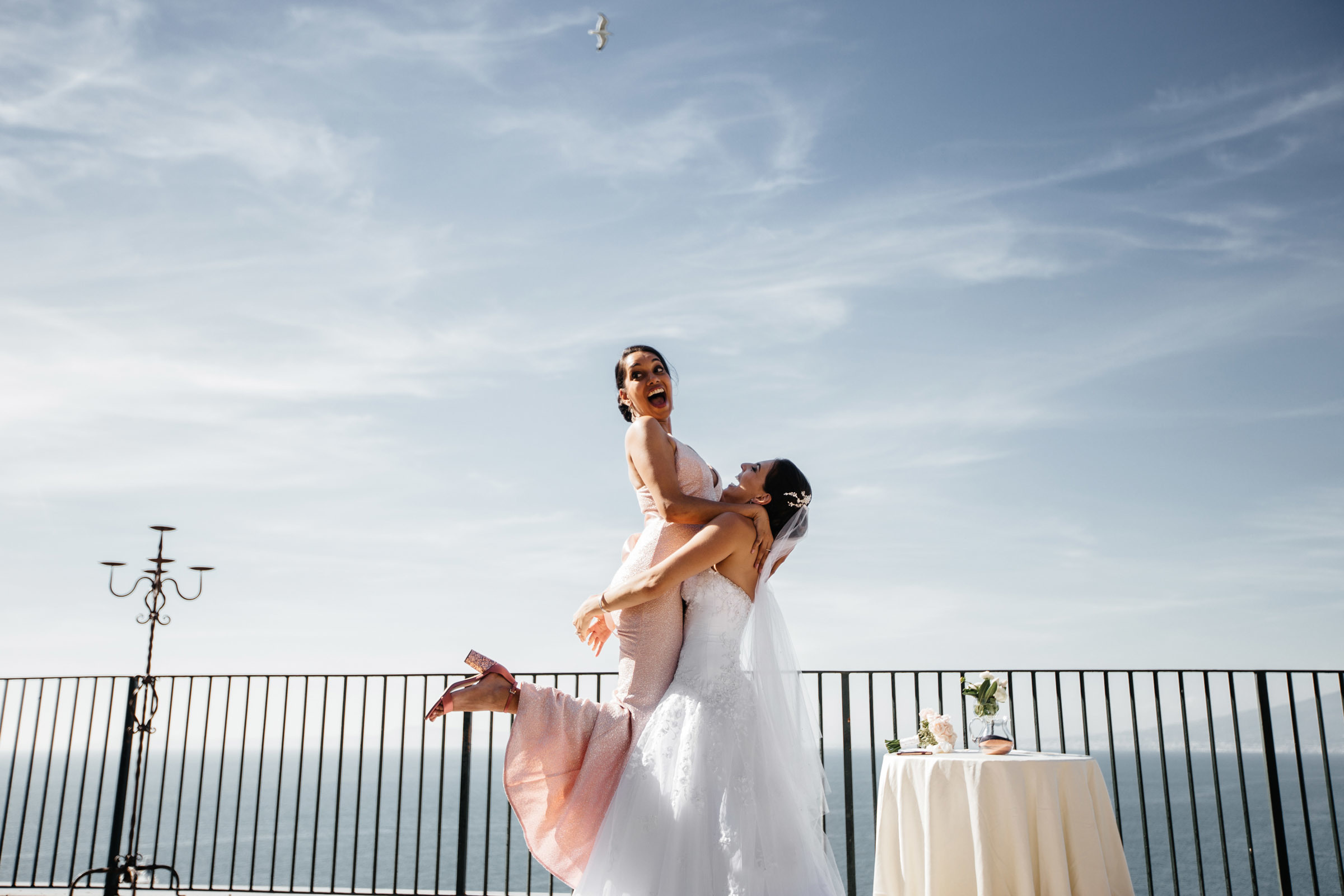 Свадьба в Италии, в романтическом городе Сорренто. Photographer and videographer for wedding in Italy: Rome, Milan, Venic