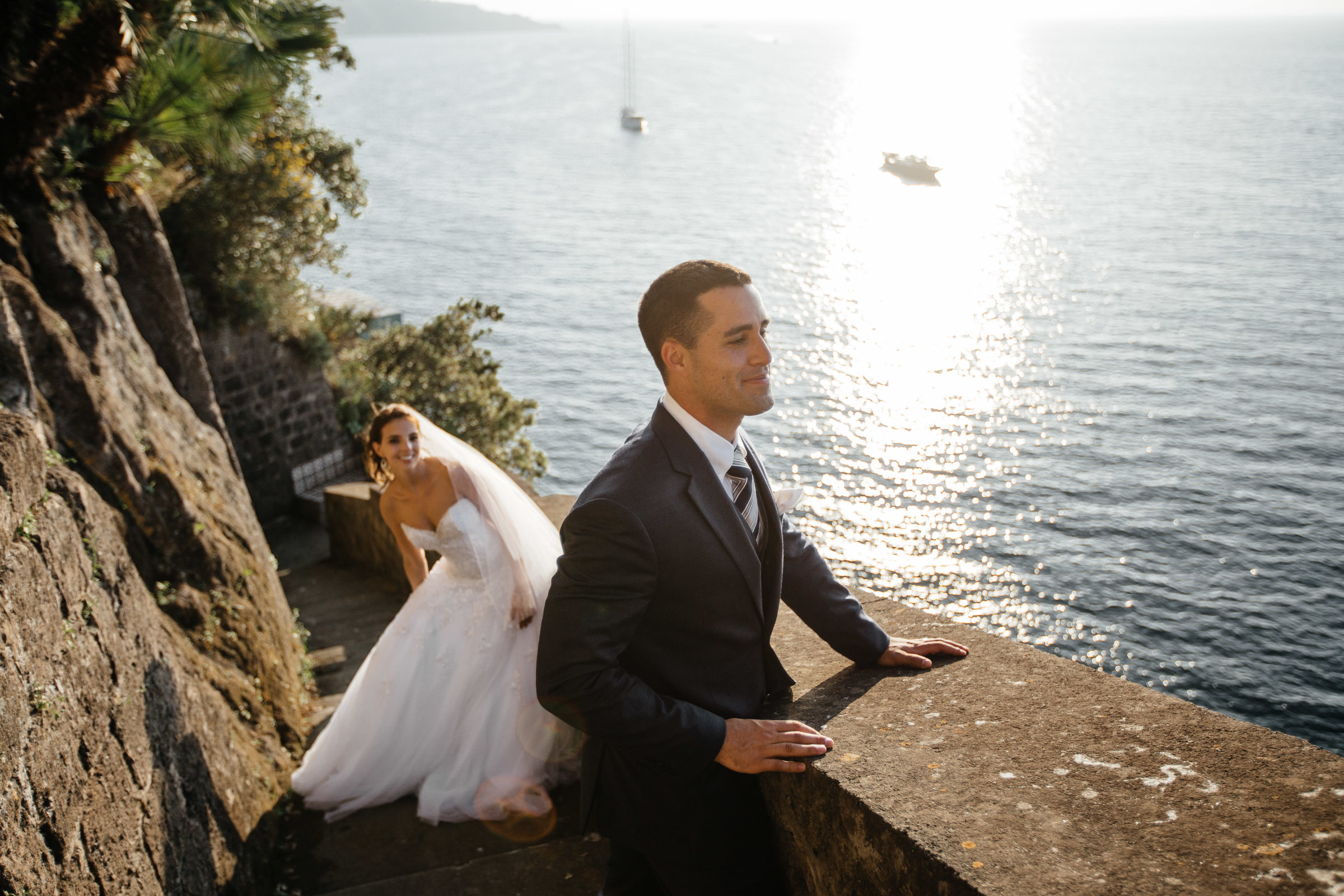Свадьба в Италии, в романтическом городе Сорренто. Photographer and videographer for wedding in Italy: Rome, Milan, Venic