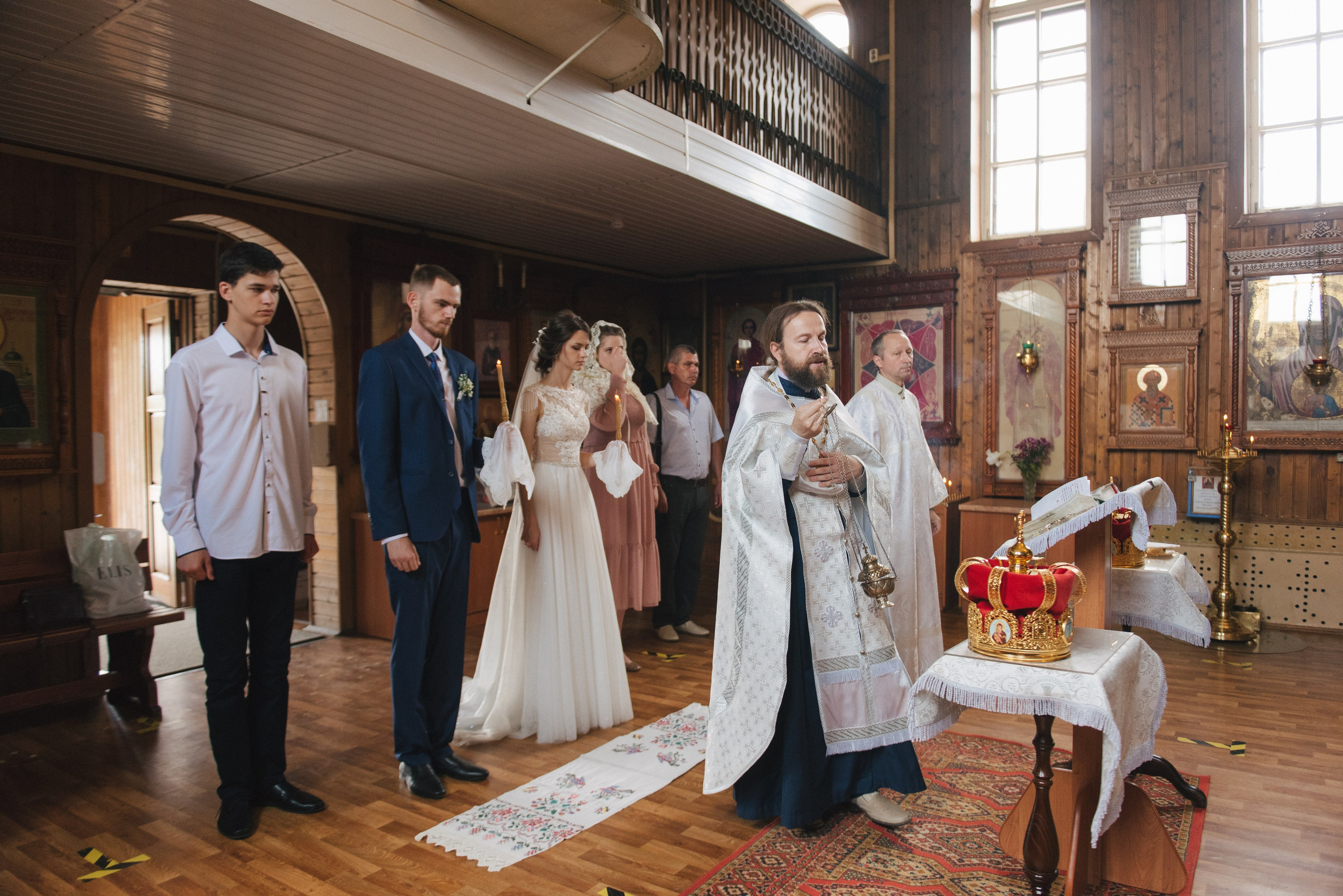 Венчание Никиты и Тони — Храм Иоанна Кронштадского. Свадебный и семейный фотограф Волгоград Москва